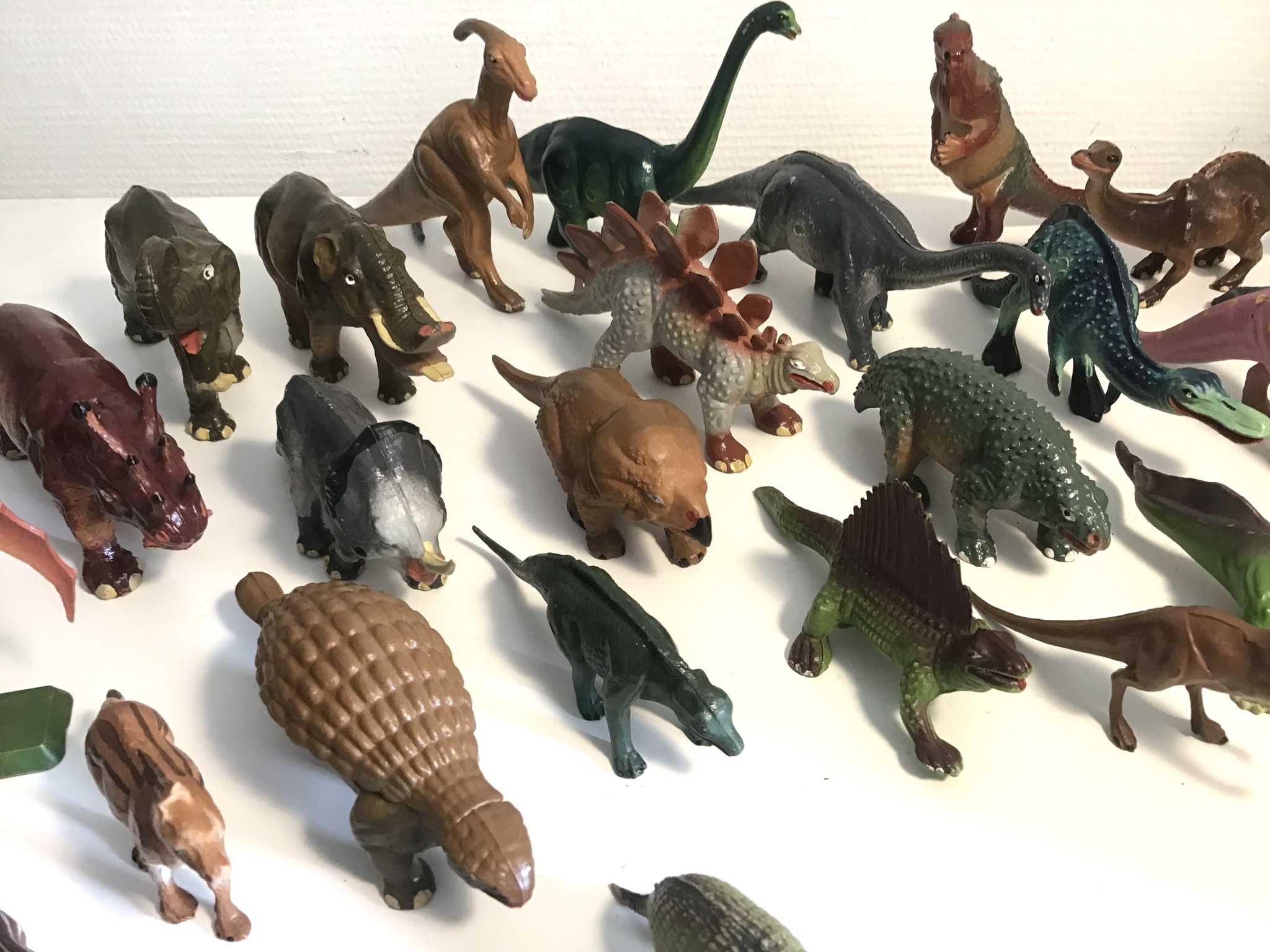 Lot Animaux Préhistoriques Starlux - Figurines Dinosaures Vintage - Occasion Rare