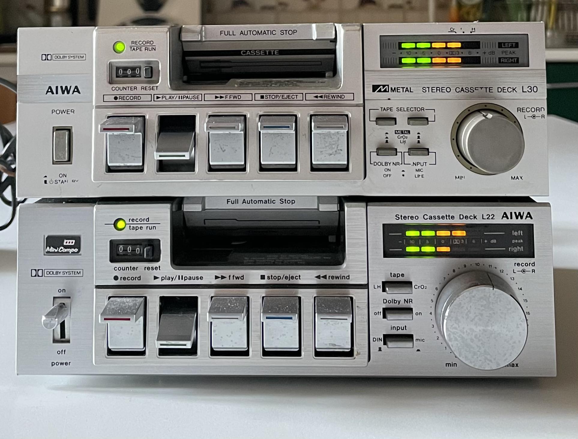 Aiwa HD-S200 DAT (Digital Audio Tape). 80s Vintage