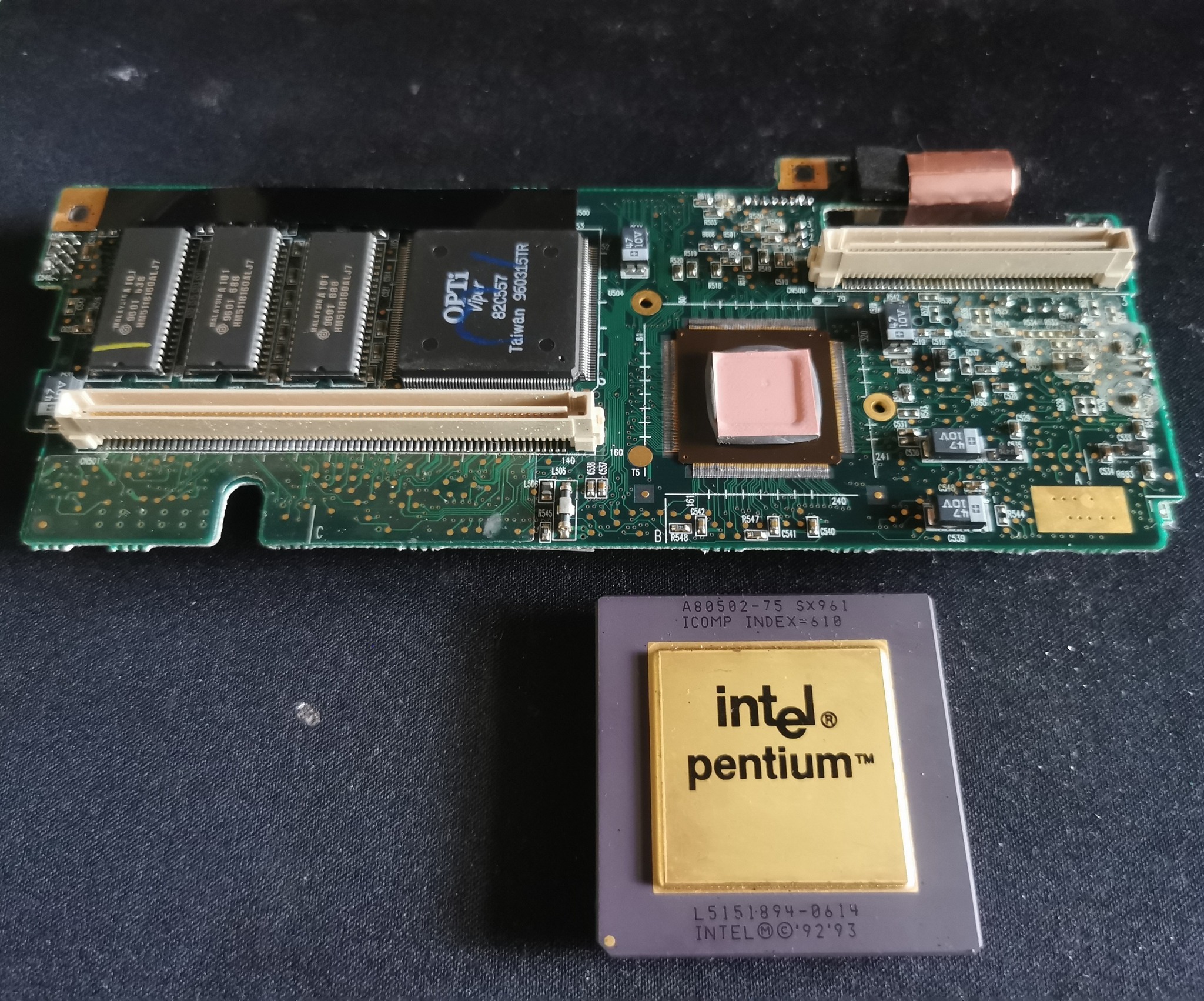 Compaq Deskpro 5/60M, one of the first Pentium PCs