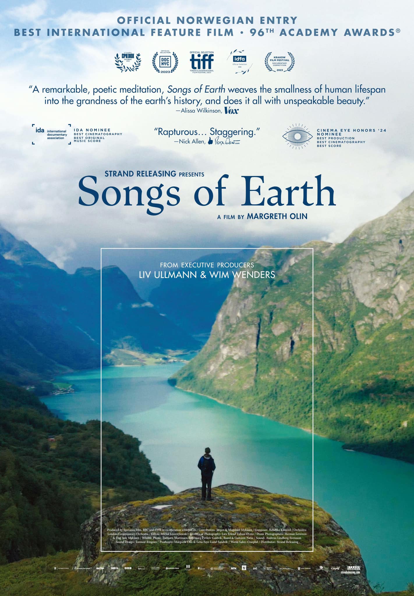 Margreth Olin's documentary 'Songs of Earth' explores Norwegian