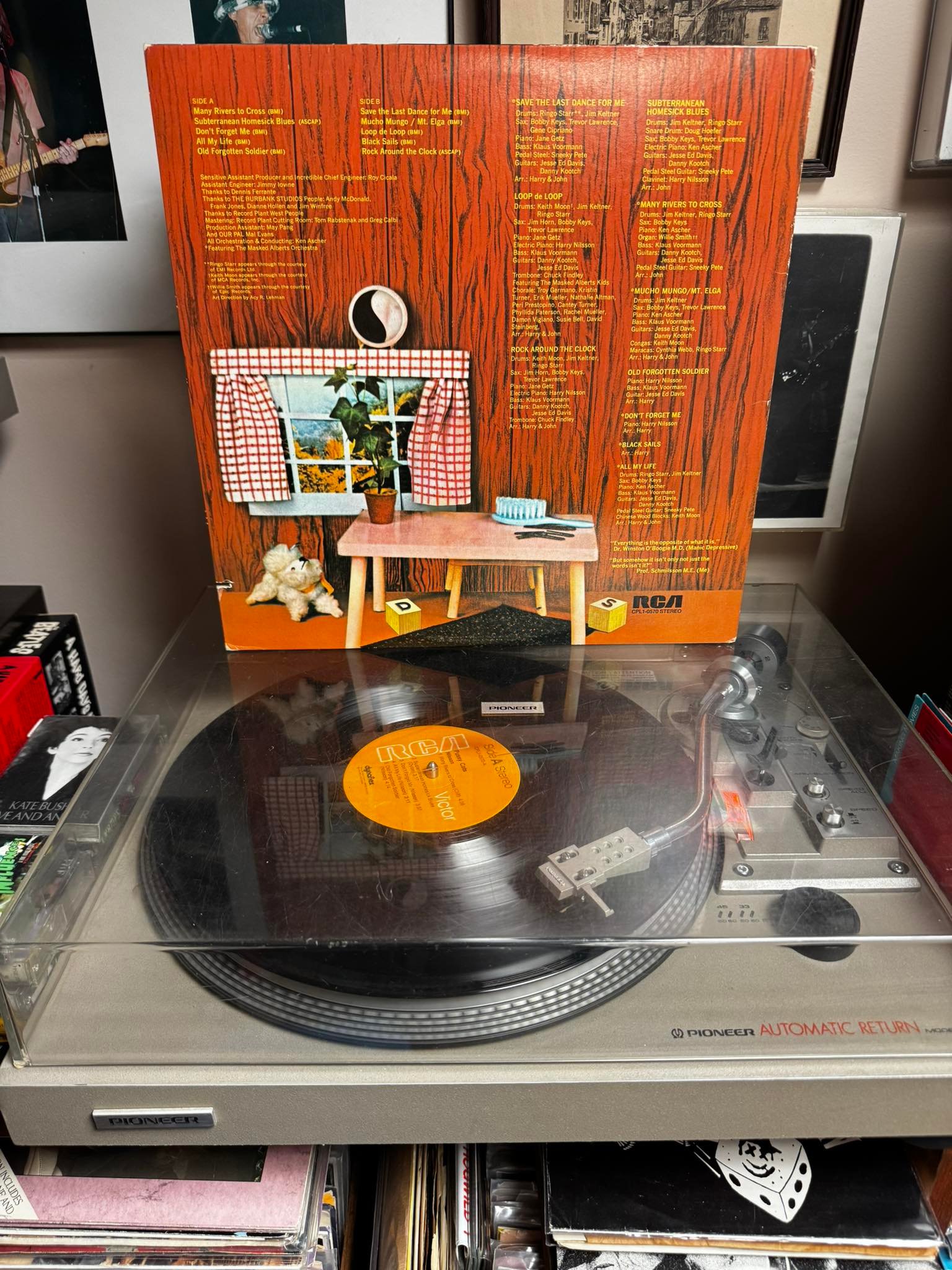 Harry Nilsson's Pussy Cats album