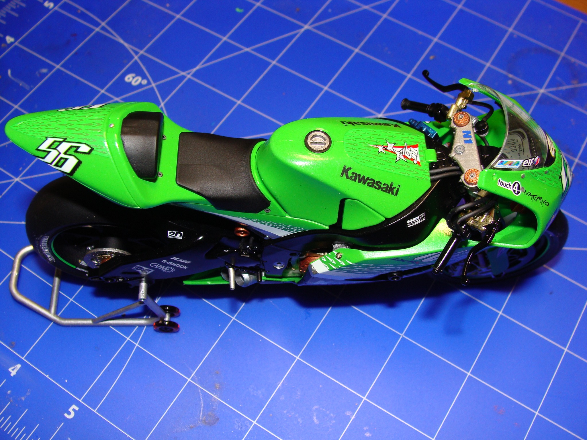 KAWASAKI NINJA ZX-RR TAMIYA 1/12 ะกาศชน ดลส パき ell Kawasaki F く
