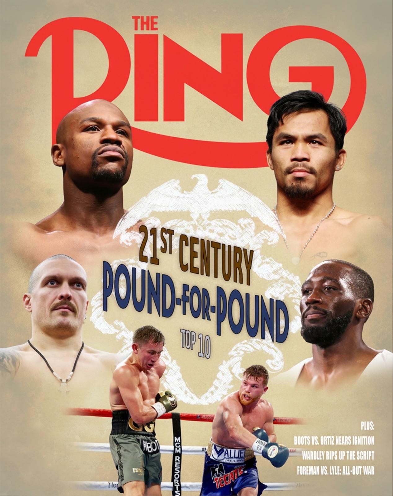 The Ring's September issue featuring cover star Shakur Stevenson