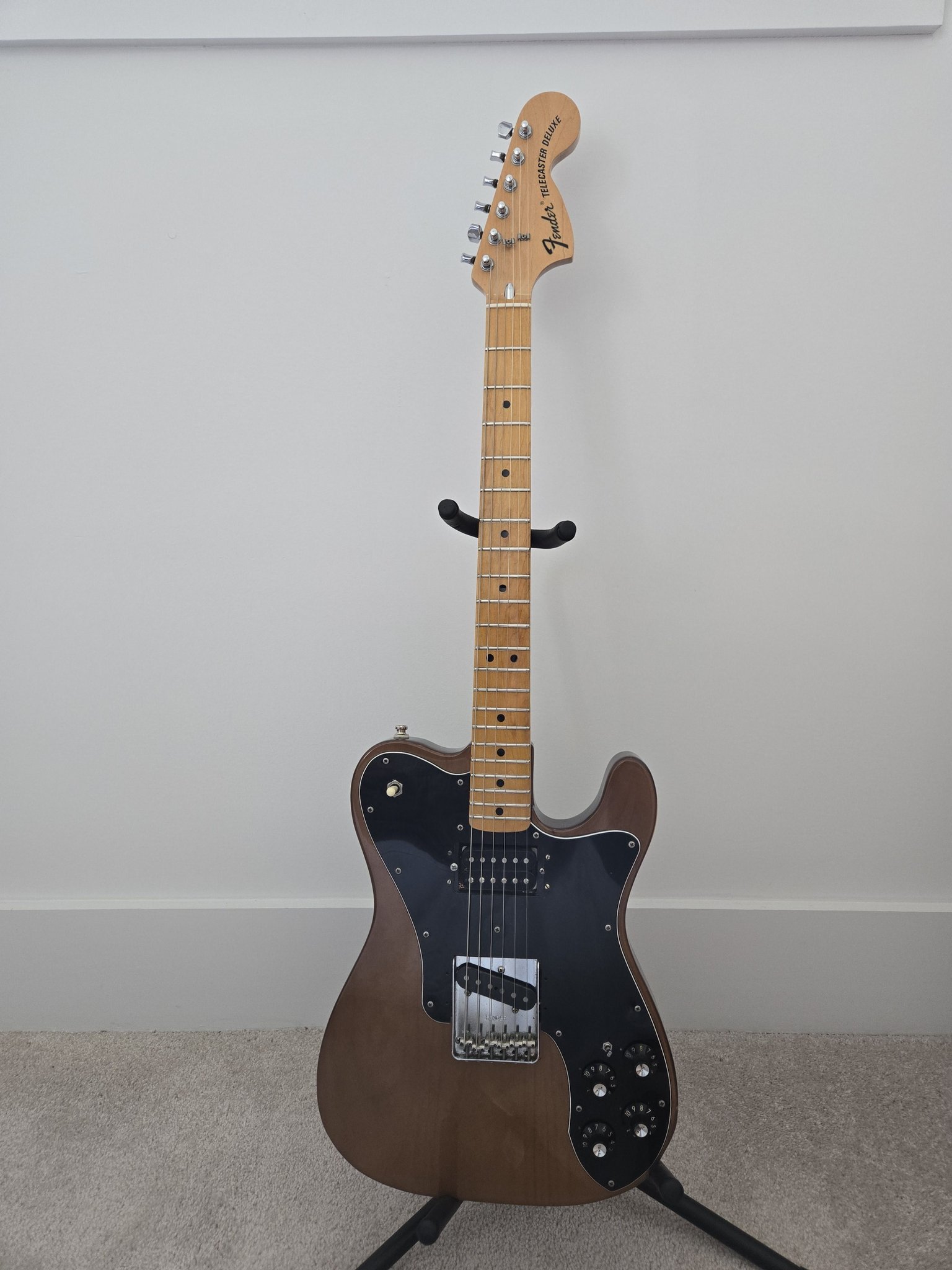 Customized Fender Telecaster Deluxe with CuNiFe pickups