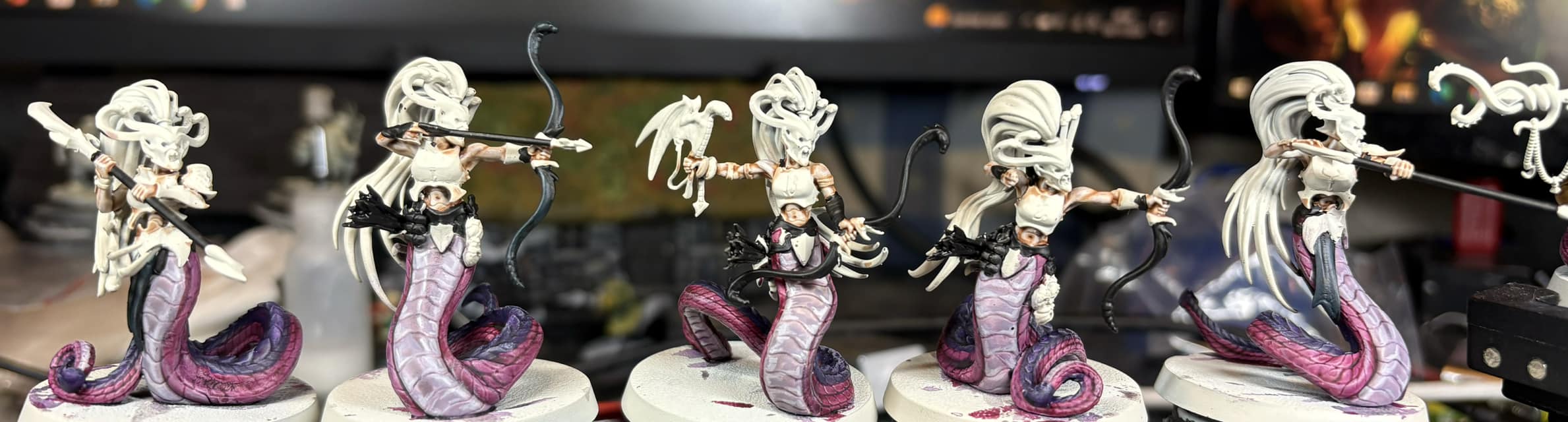 Daughters of Khaine Melusai models for Warhammer AOS Spearhead