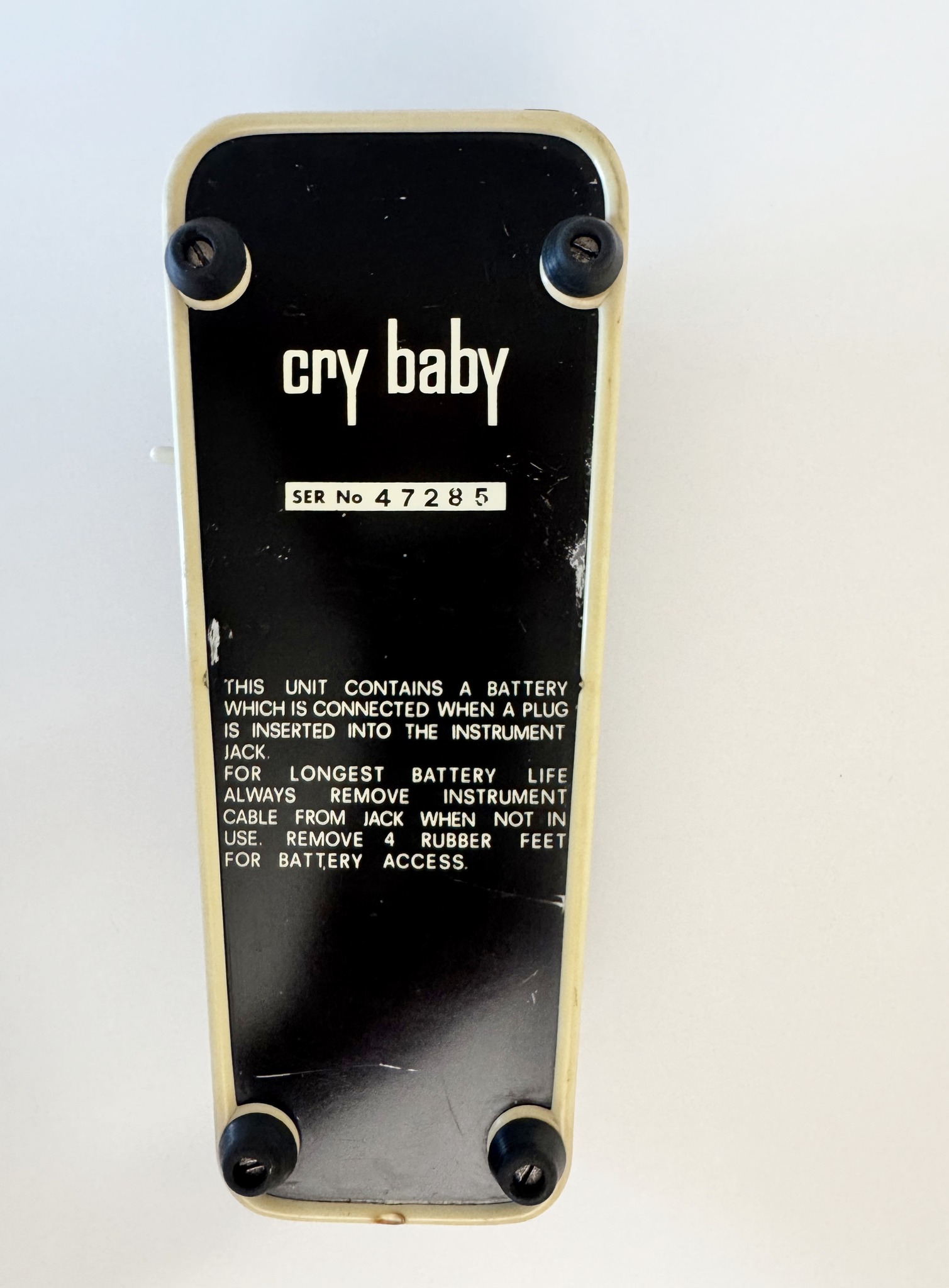 Cry Baby ワウペダル 70年代前後 ヴィンテージ ワウ・ペダルの超定番