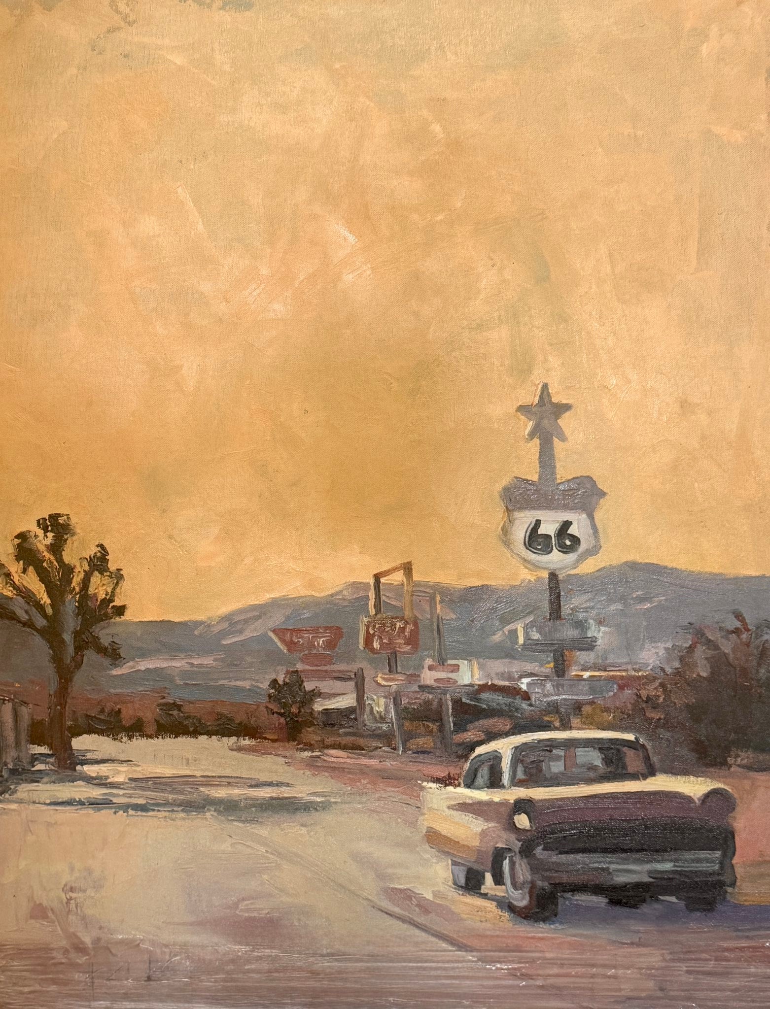 Celebrating Route 66 with commemorative paintings