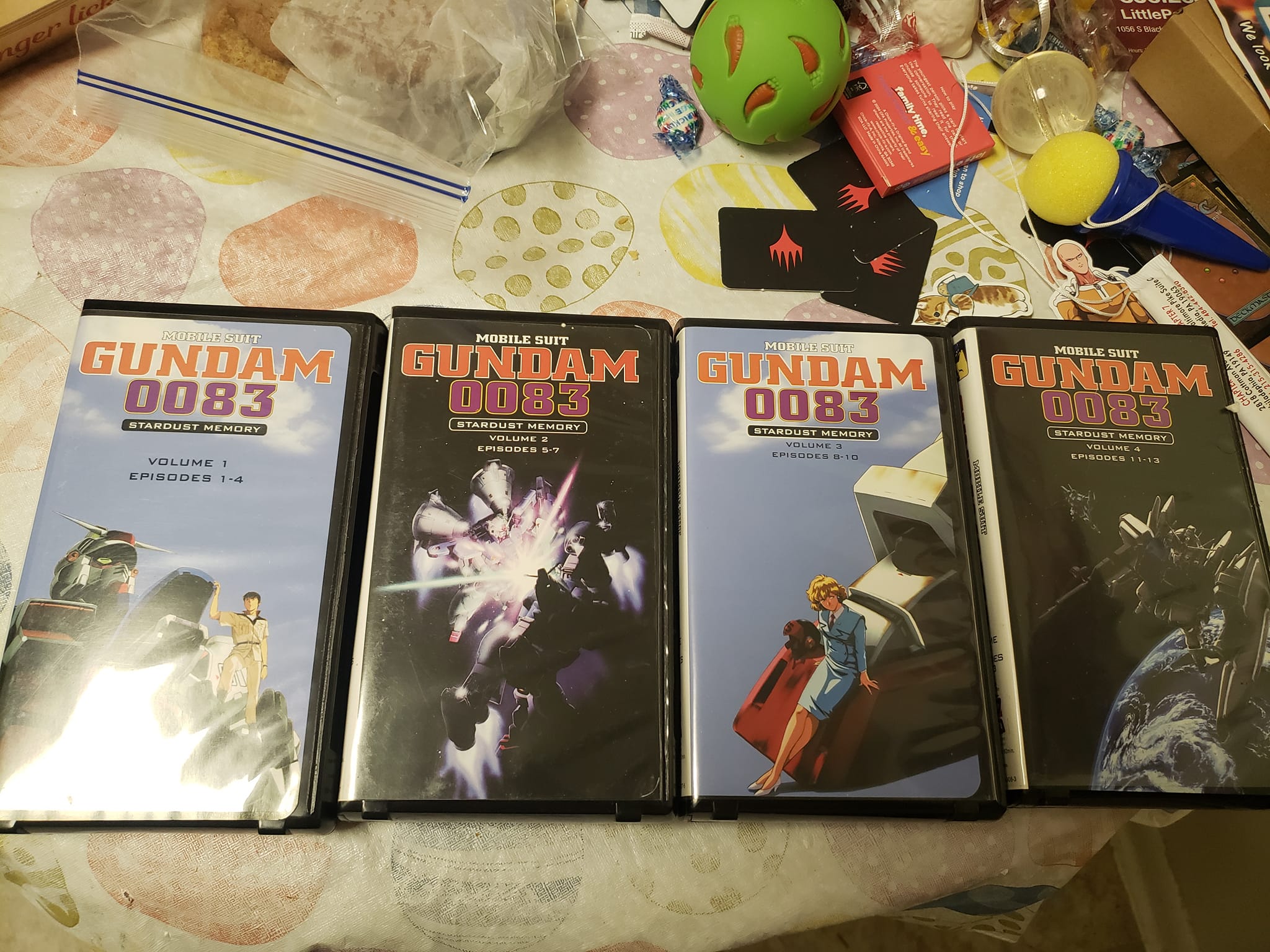 Got the complete set of War in the Pocket and Stardust Memory on 