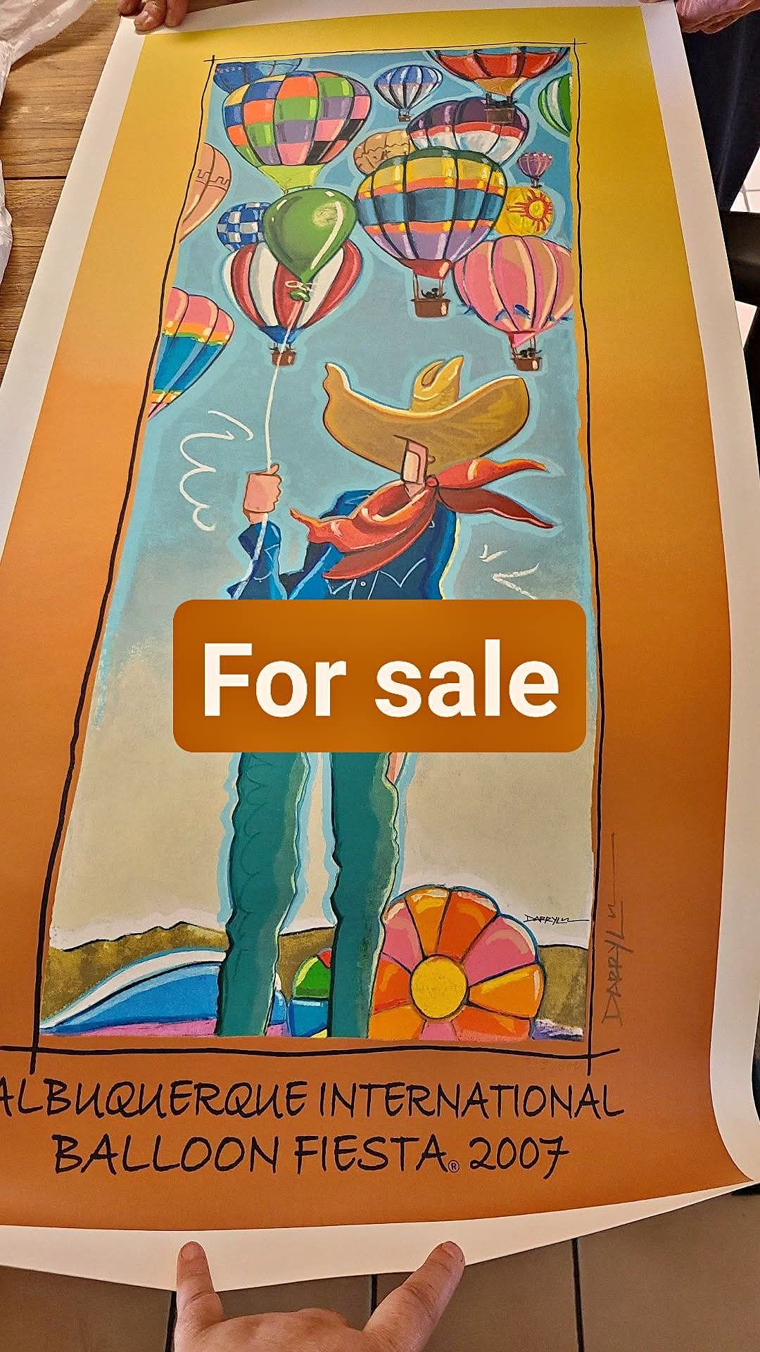 For sale 18x37 signed and numbered by artist along$225 OBO