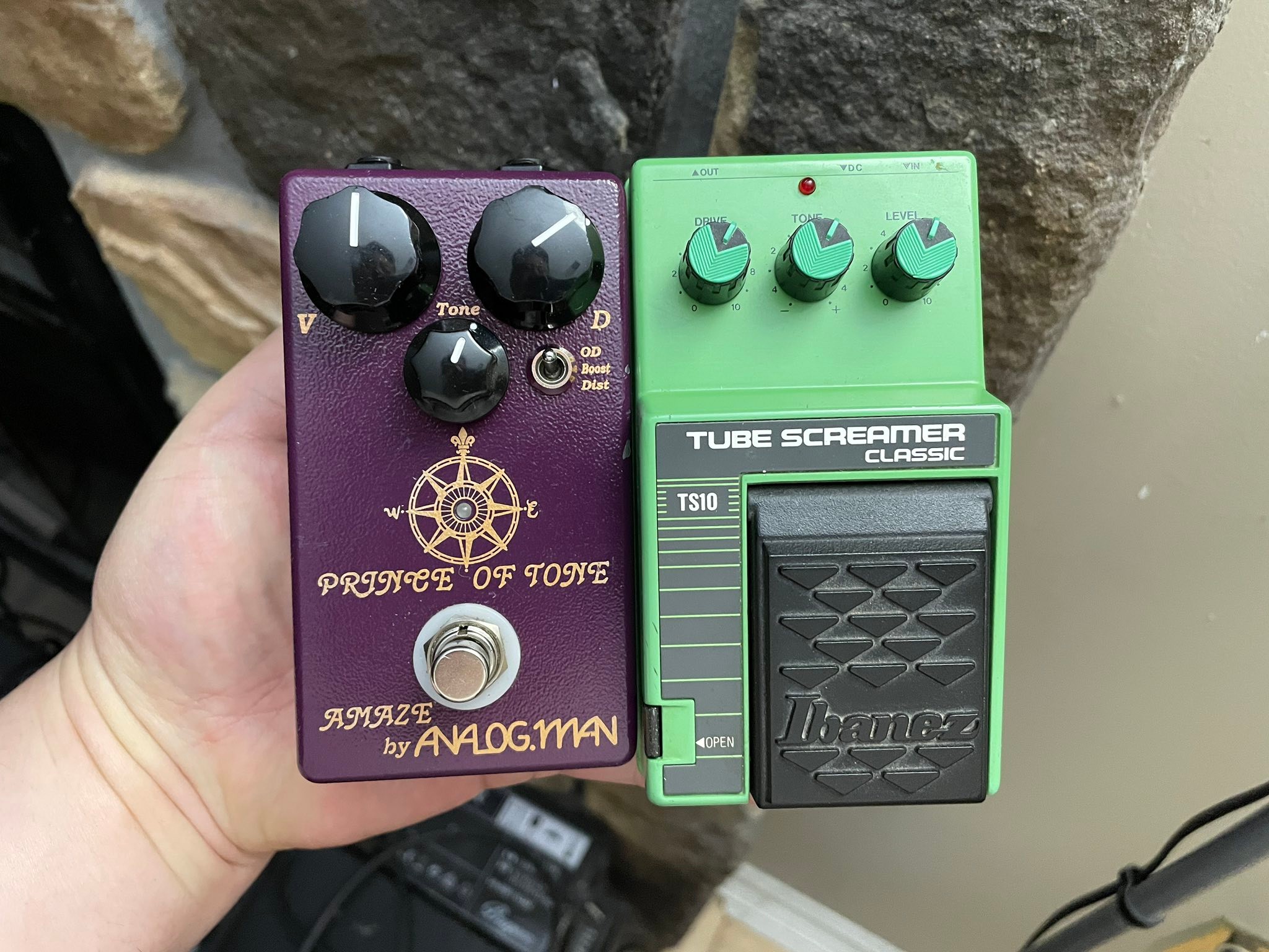 Analog Man Price of Tone Ibanez Tubescreamer I hear the difference 