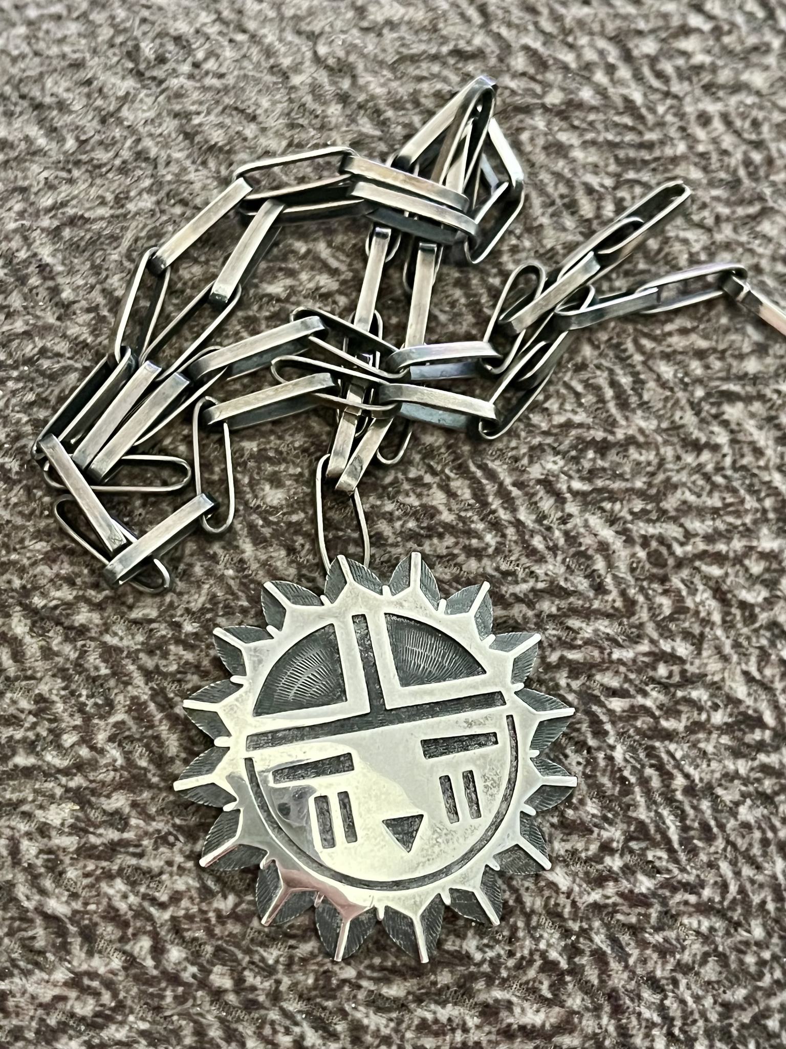 Value of vintage Hopi overlay necklace and belt buckle?