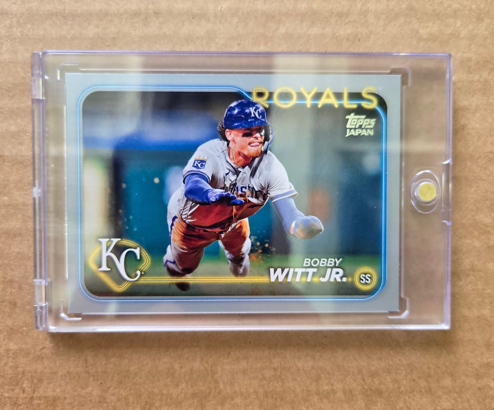 Bobby Witt Jr 1/1 Topps Japan sports card