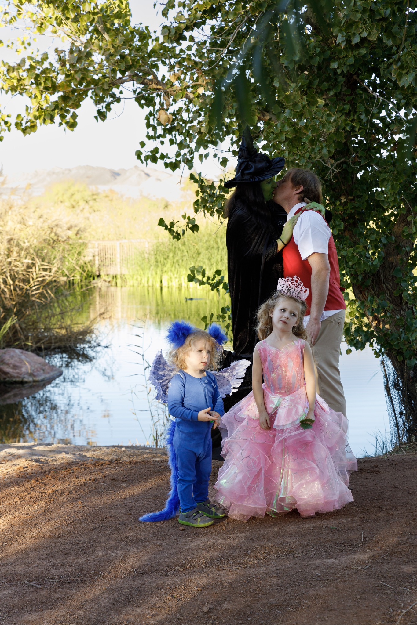 Kids Glinda Bubble Dress – Sequin Tulle Costume, Pink, Musical Movie Inspired, Size 110-160