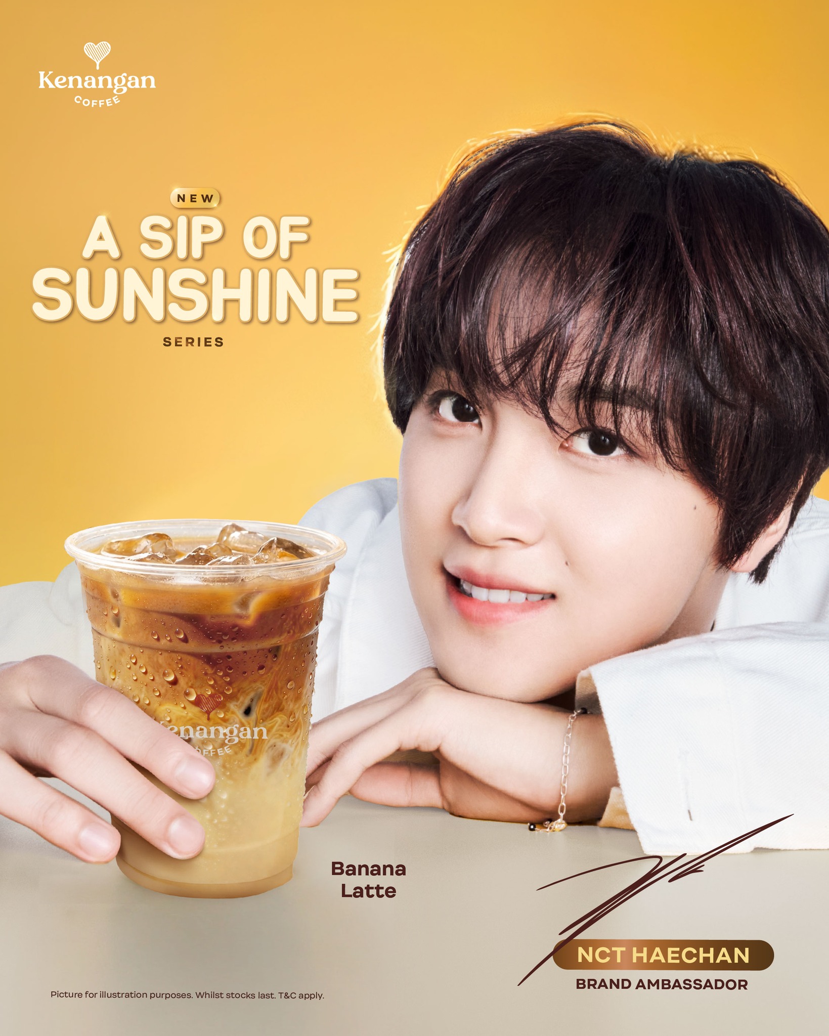 Kenangan Coffee proudly presents NCT HAECHAN as our Brand