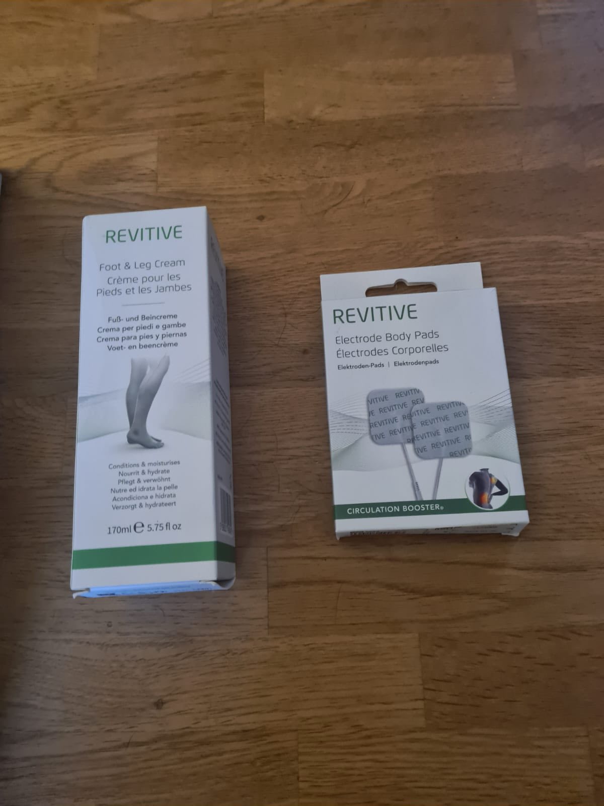 Electrodes Corporelles pour Circulation Booster 1 - Revitive - Jardin