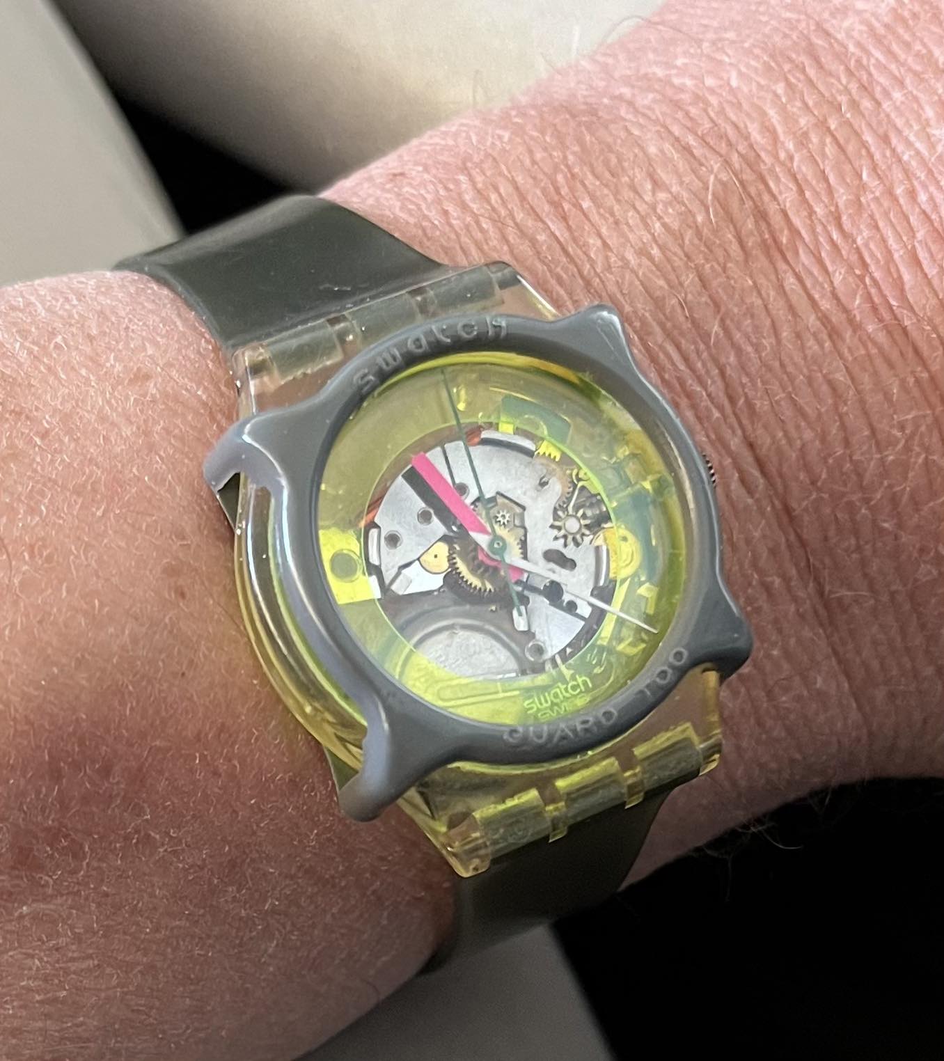 1986 Swatch Techno-Sphere watch review