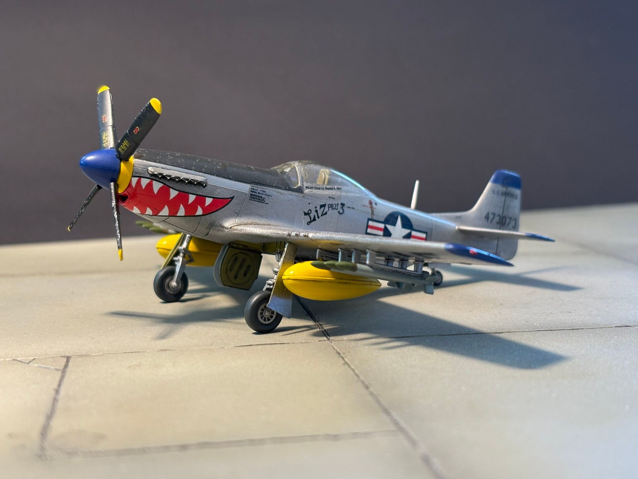 Monogram 1/32 Phantom F-51D Mustang. Easy kit to assemble, though