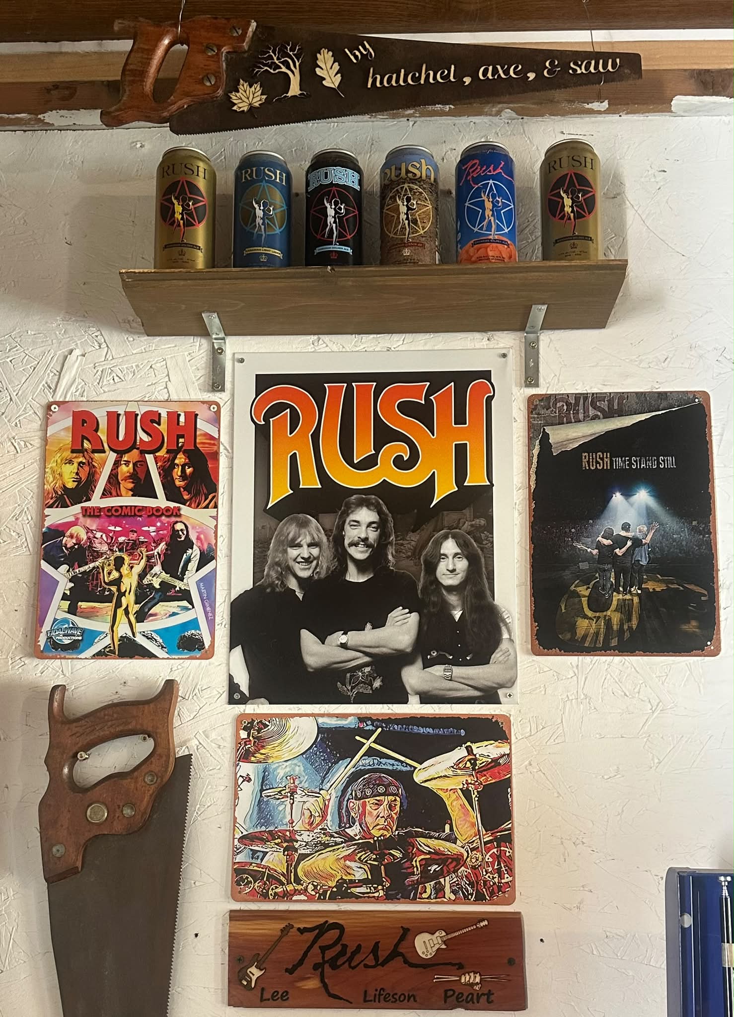 Rush fan shares collection of Sector CD box sets