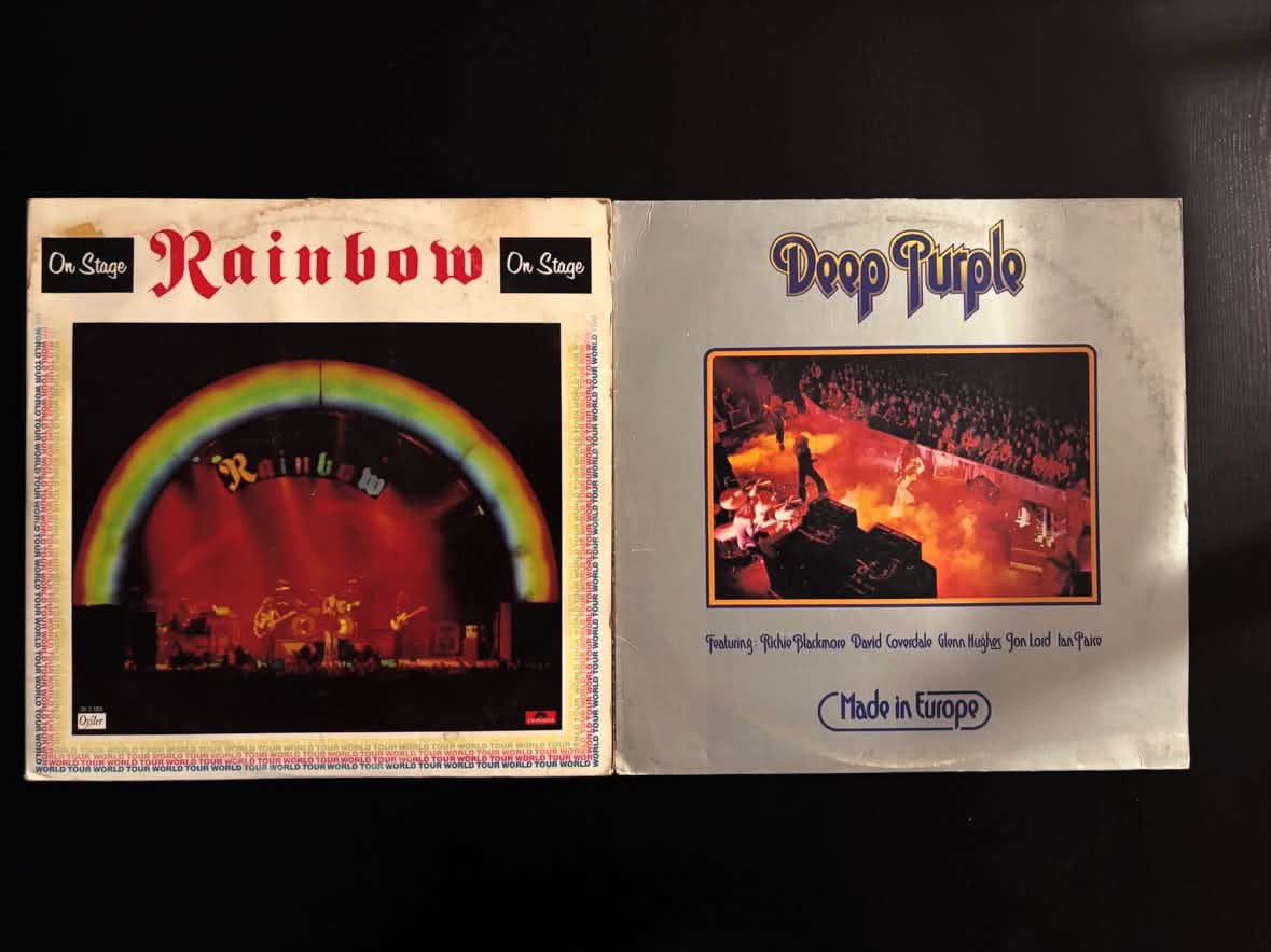 Rainbow On Stage vs Deep Purple live albums: Which one do you prefer?