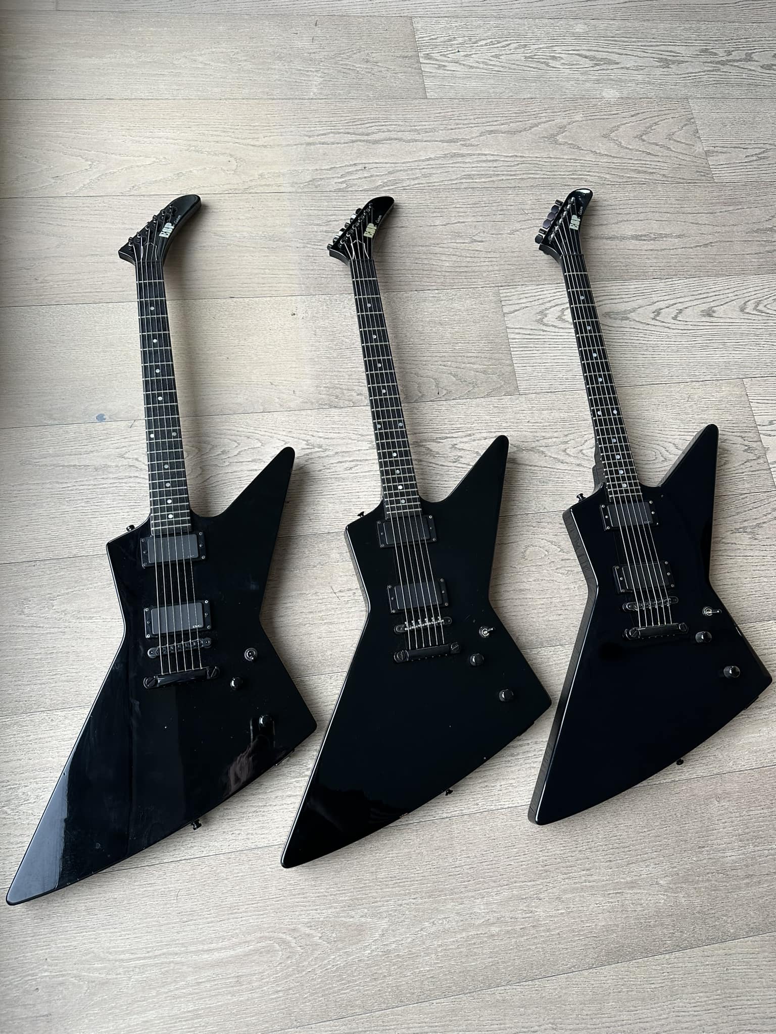 My 1992 ESP Explorer guitar reminds me of Metallica