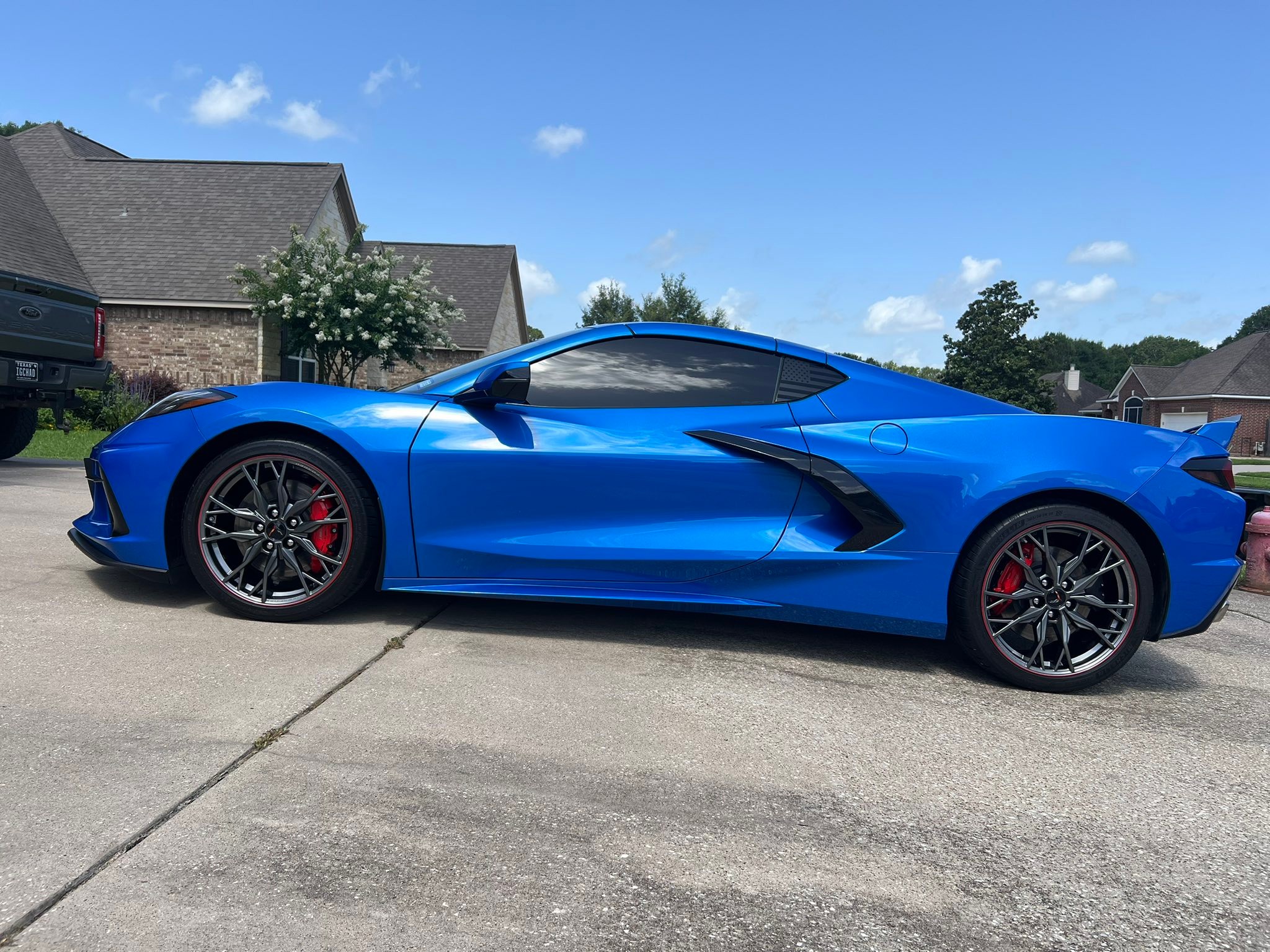 Got her cleaned up! #RiptideBlue #z51stingray