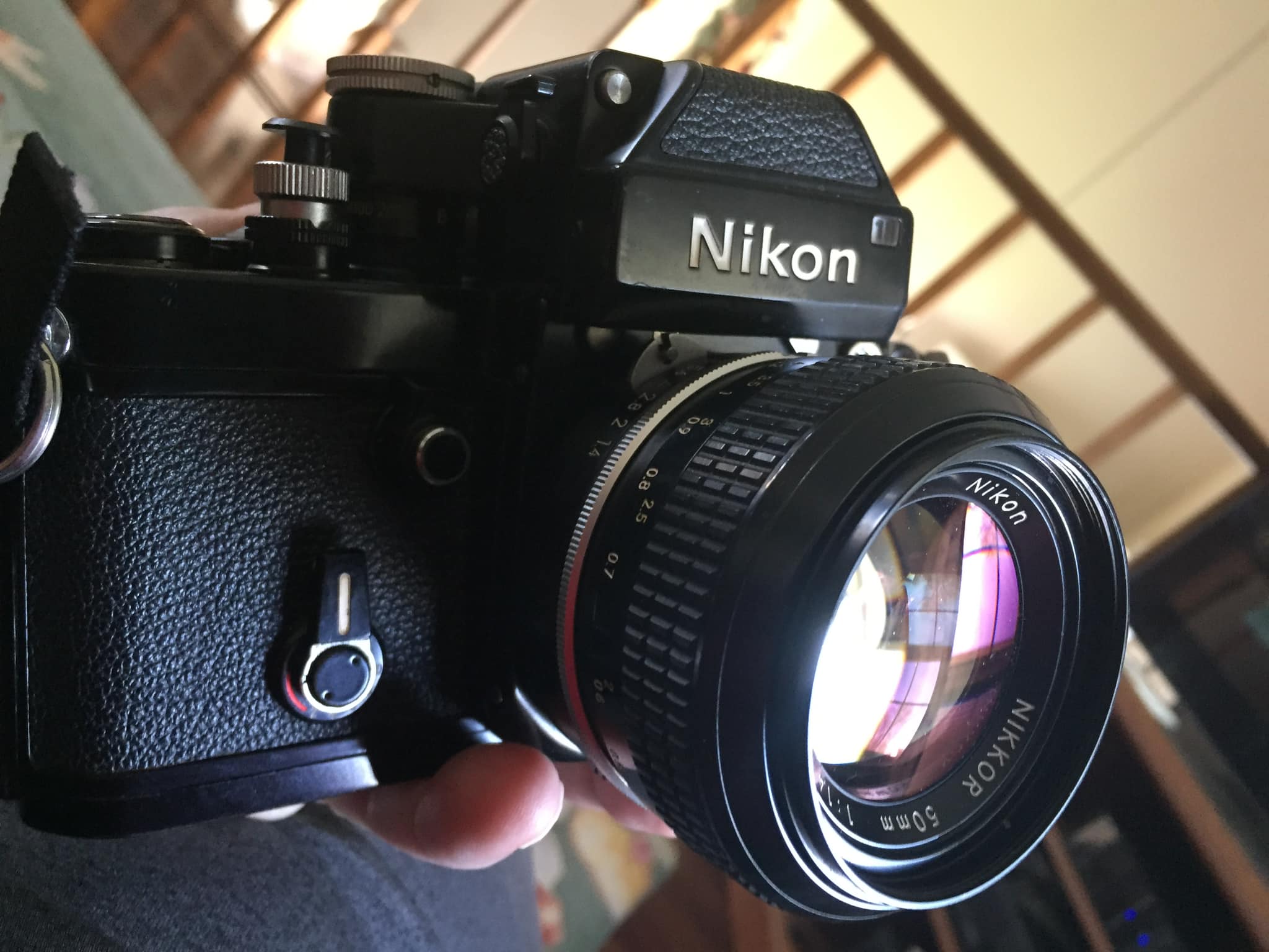 1974 Nikon F2 Photomic with 50mm f/1.4 IC lens