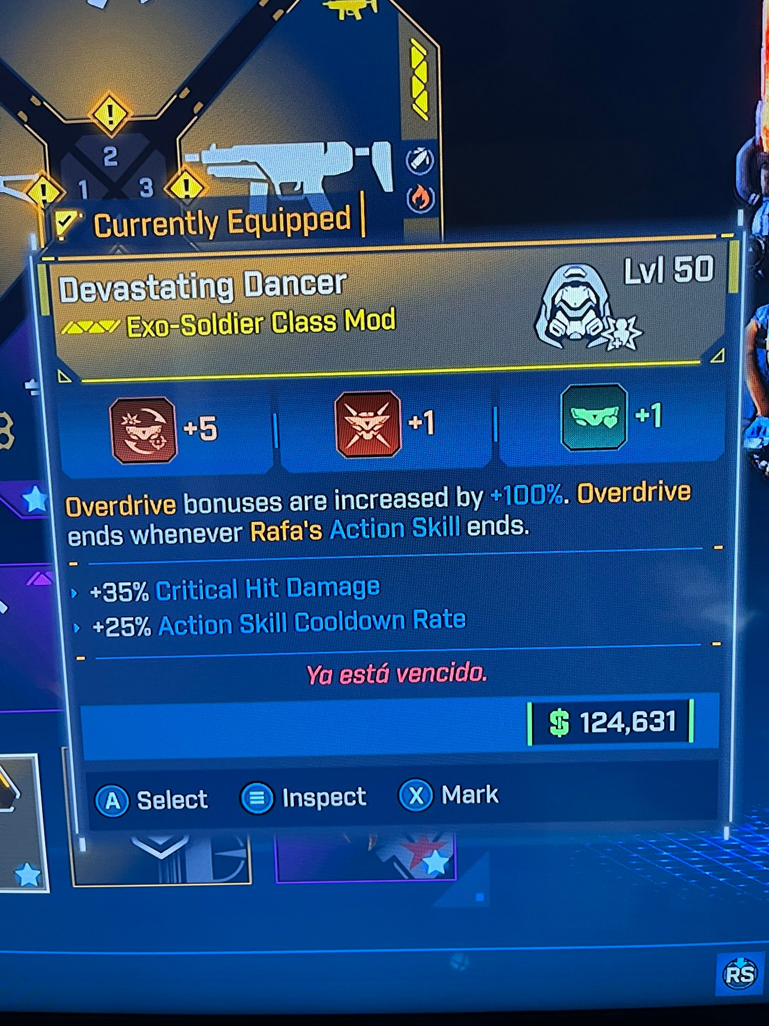 Borderlands 4 | Got some pretty nice drops this week for my Rafa ranger ...