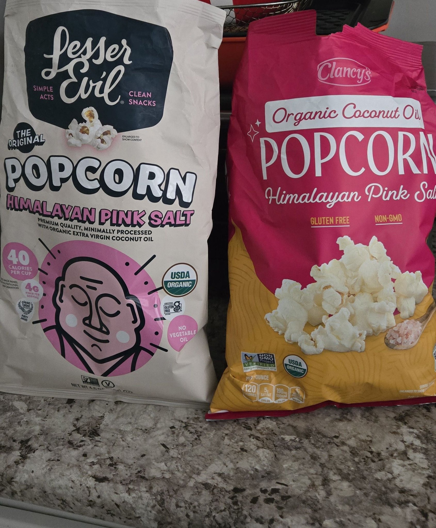 lionsun　玄米10kg  あまか芋3kg  キャロルセブン2kg Clancy's popcorn at Aldi is a great alternative to Lesser Evil