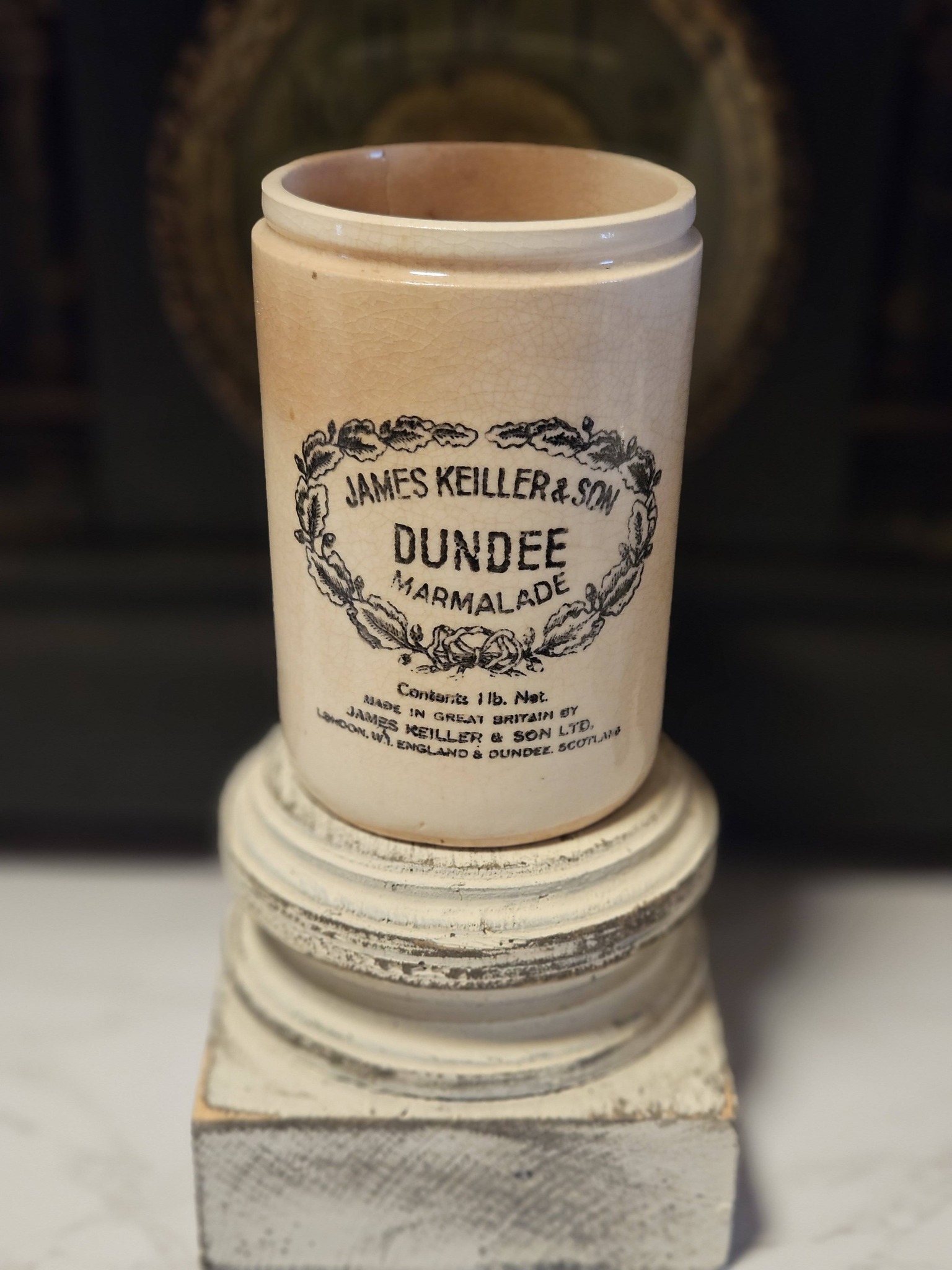 Here is a wonderful rare piece for your English marmalade jar