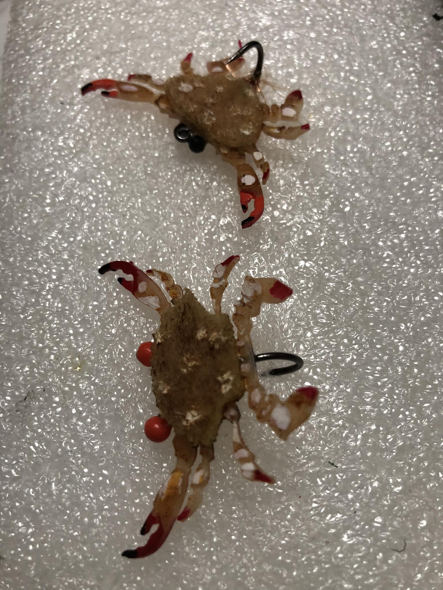 EP Permit Crab Size 1 &ndash; Mosche Da Pesca Per Acqua Salata (Permit, Bonefish)