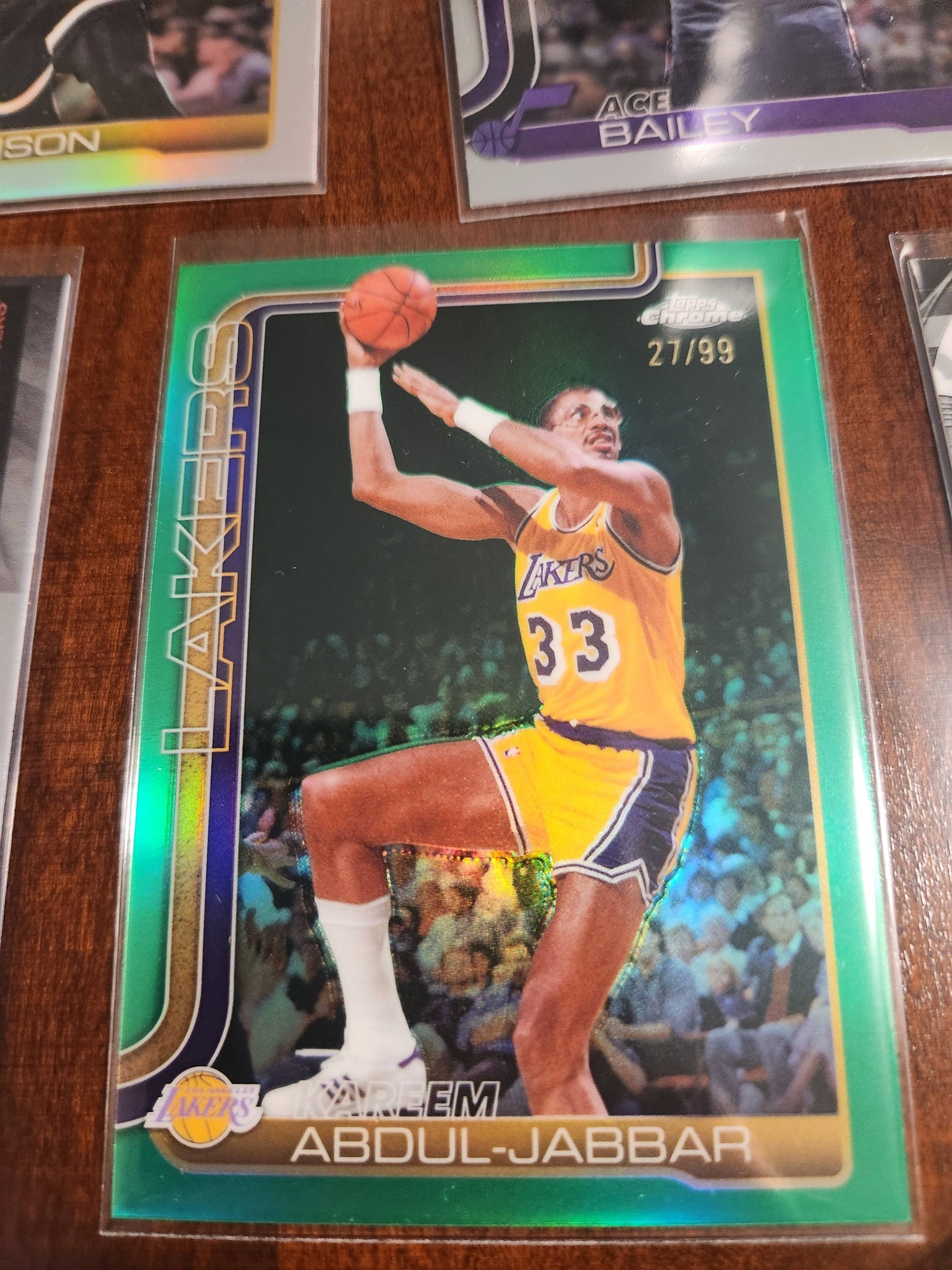 JJ Barea autograph card from value box purchase