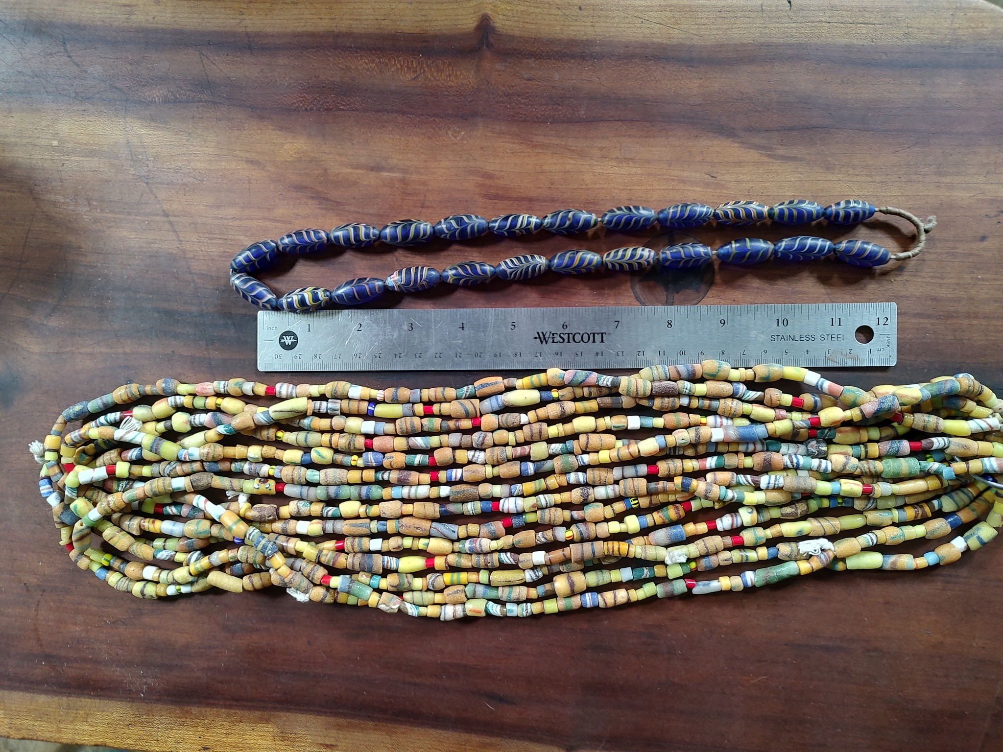 Vintage Beads for Sale, Including 1930s African Sand Cast and 