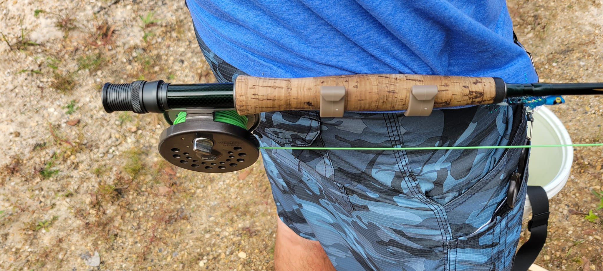 Fly Rod Case Tube Tubing Fiber Glass Fly Fishing Reel Bag