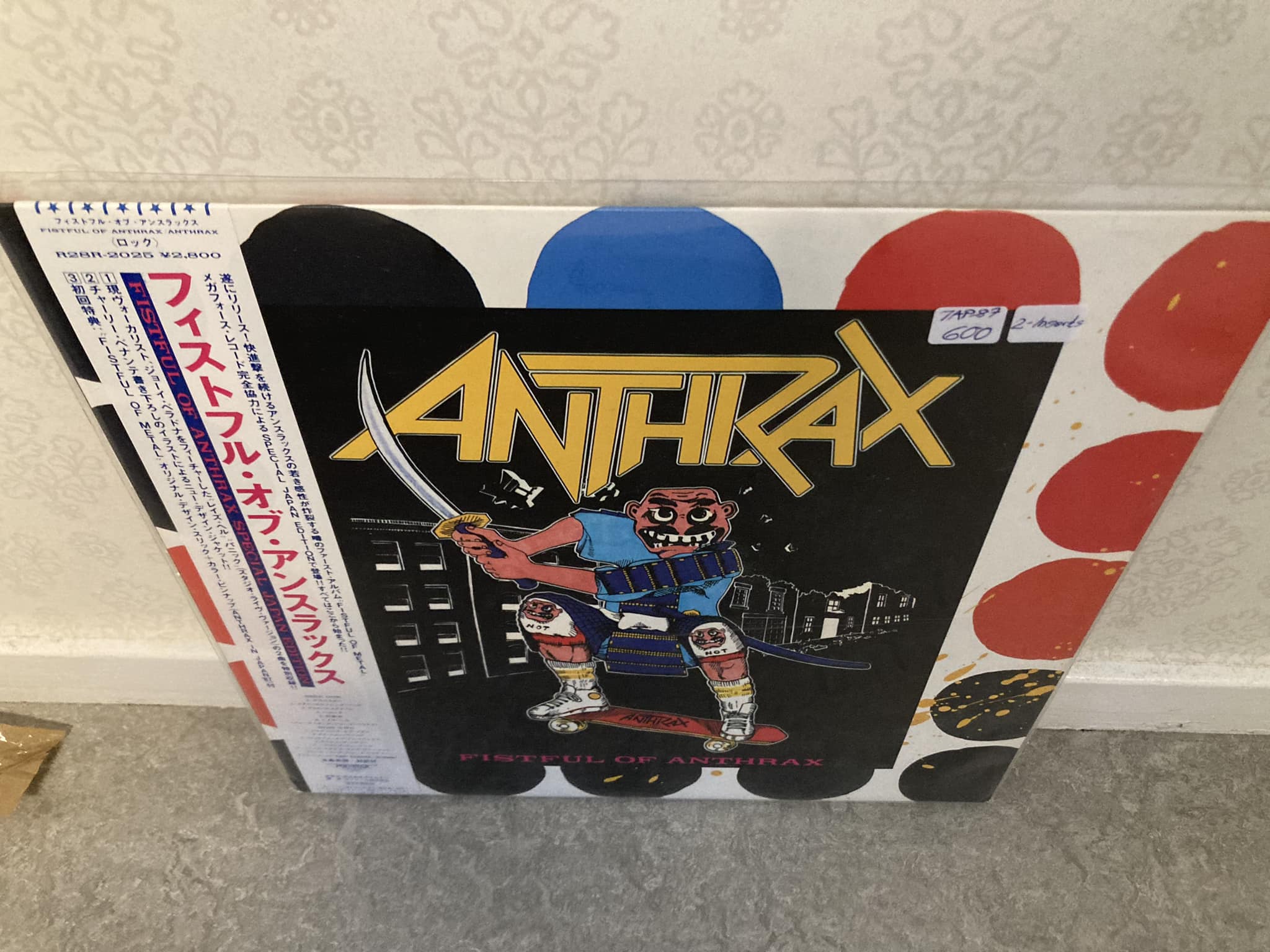Anthrax - Fistful of Anthrax album added to collection