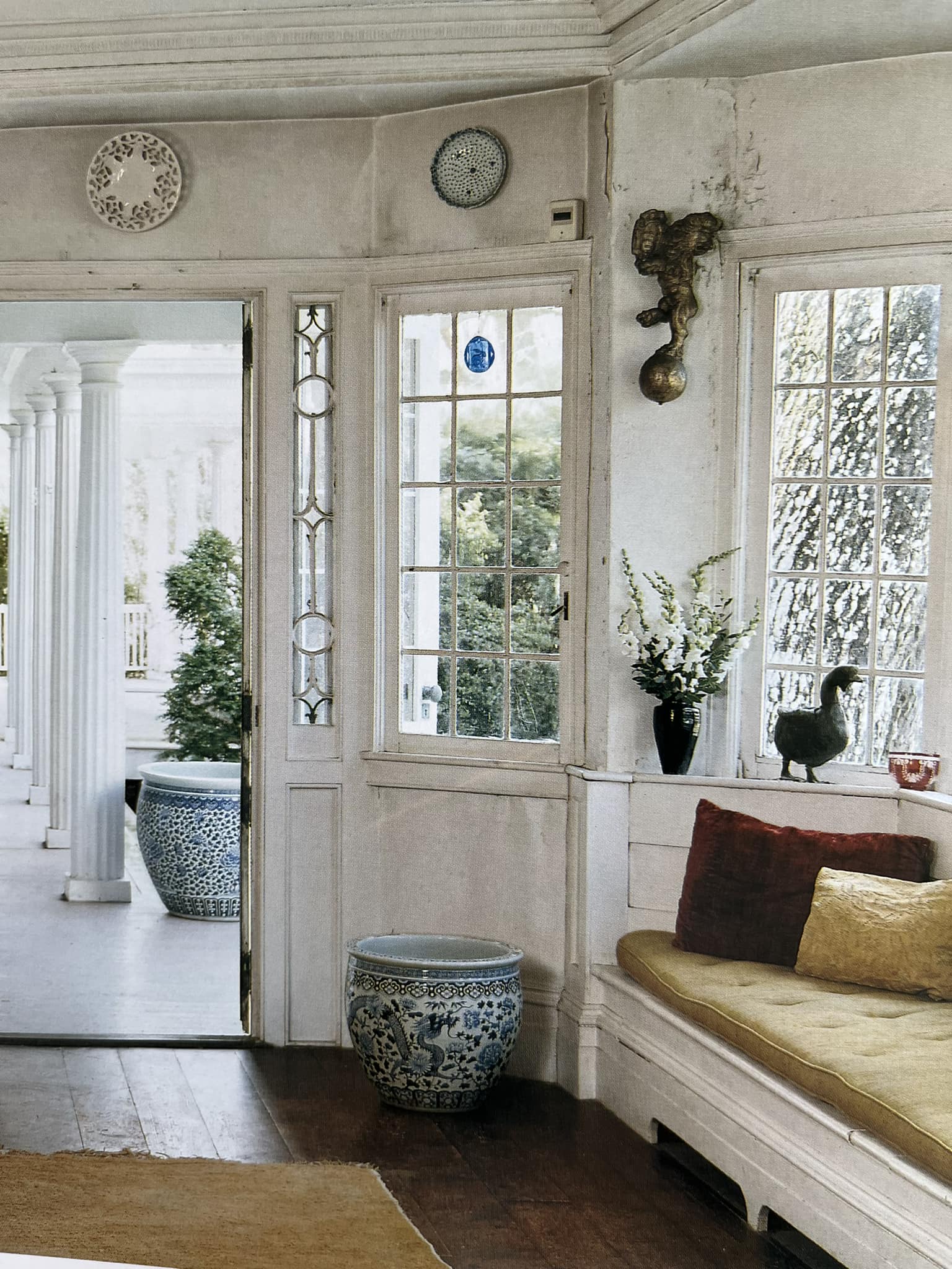 Dining Room Detail of Box Hill, the Stanford White House at St