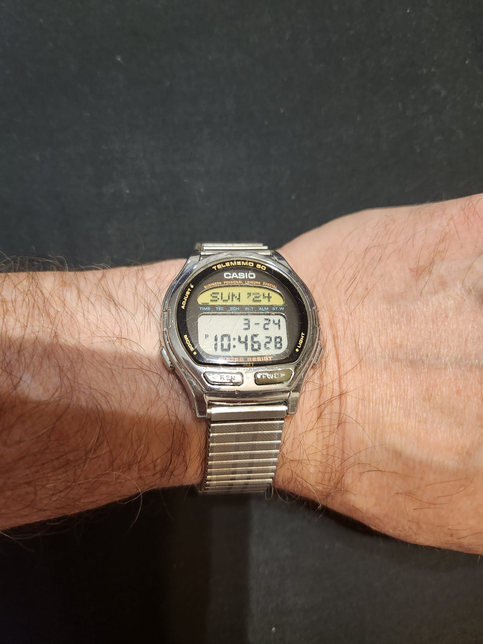 Casio DB-210W Data Bank Telememo 20 (1986) review