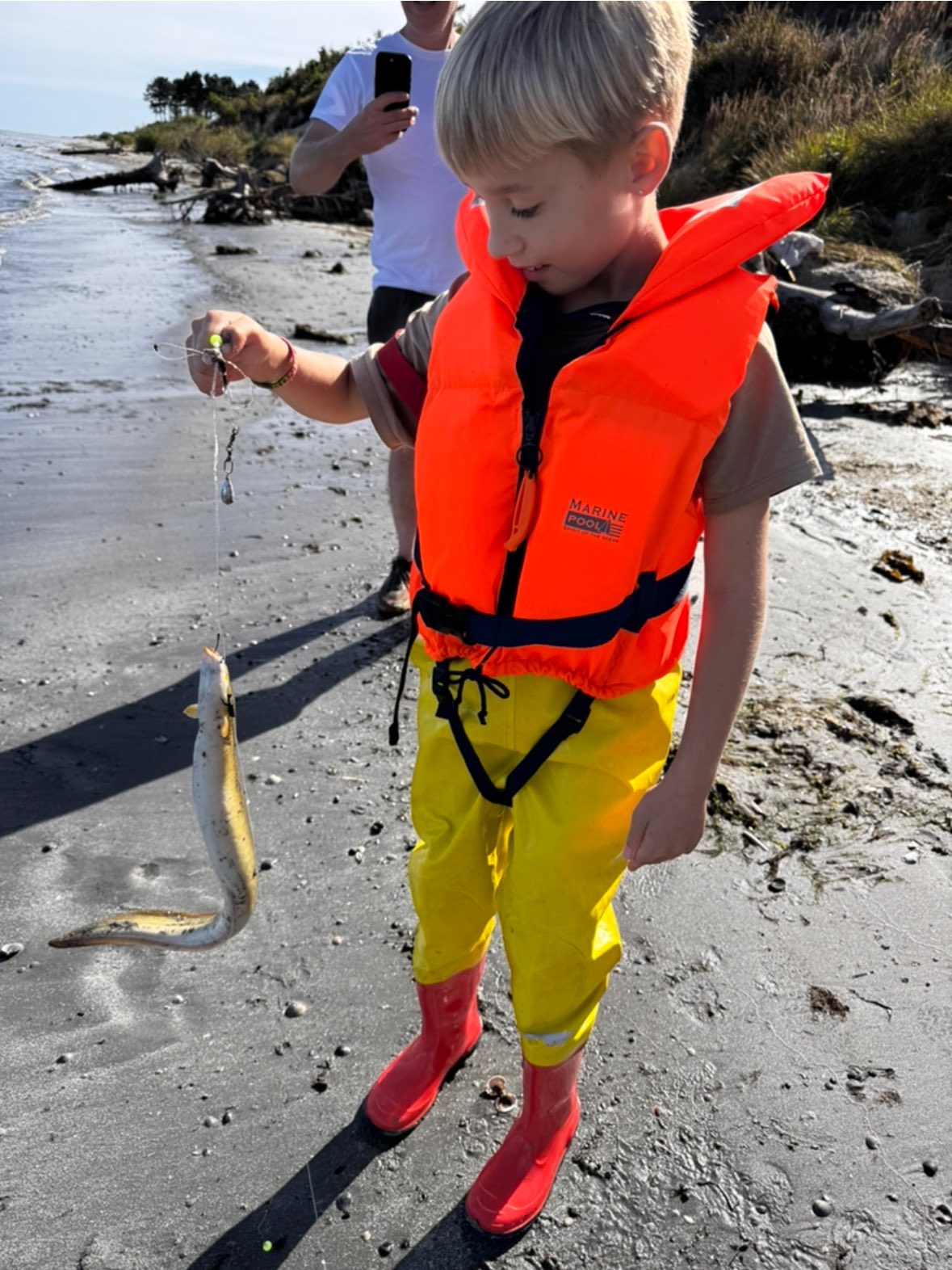 Sæby nye Mole | Fineste ål kom på krogen ved sydstranden 🎣 dælme en ...