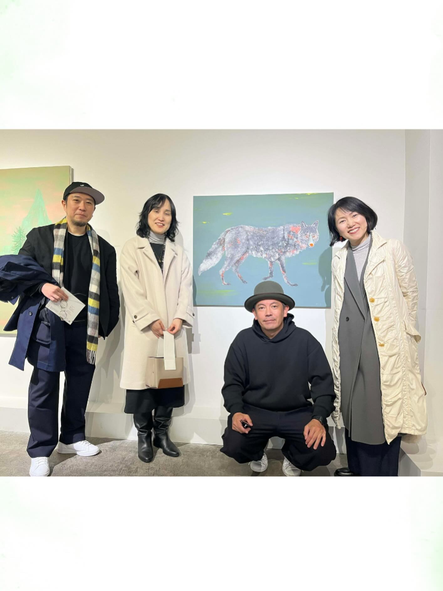 田中健太郎さんの個展にお邪魔してきました！ @waka_uq @ikecchin との