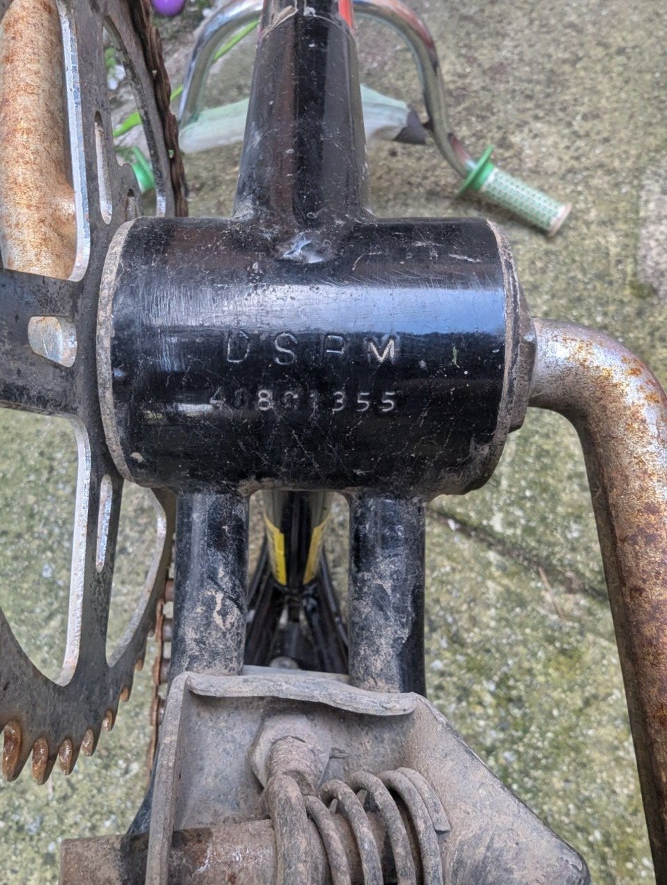 Can a bike be identified by its serial numbers?
