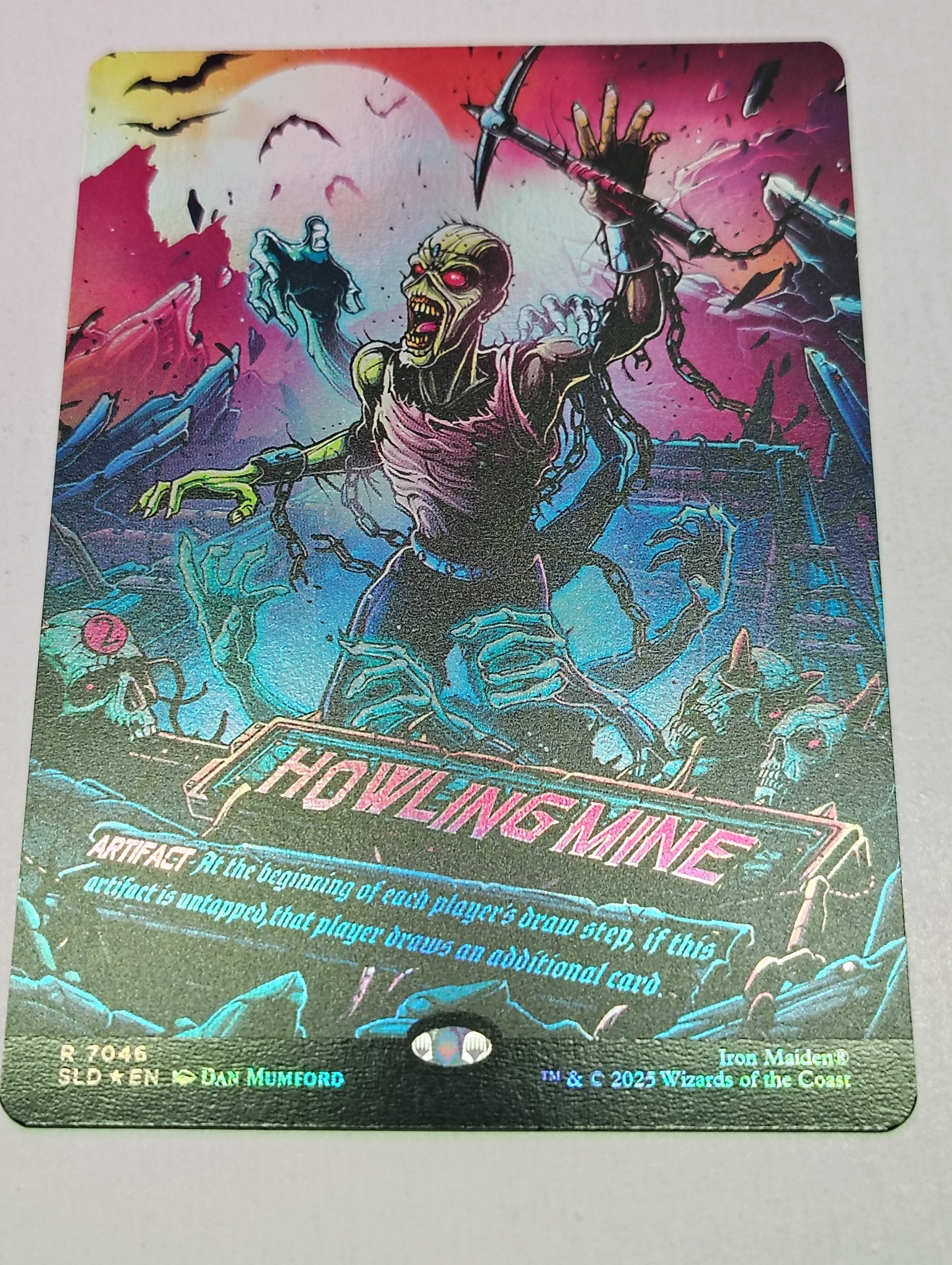 mtg iron maiden secret lair bonus card Lair: Secret x Maiden: Eddie Unchained​ (Non-Foil Edition) : Toys & Games Open my Iron Maiden Secret
