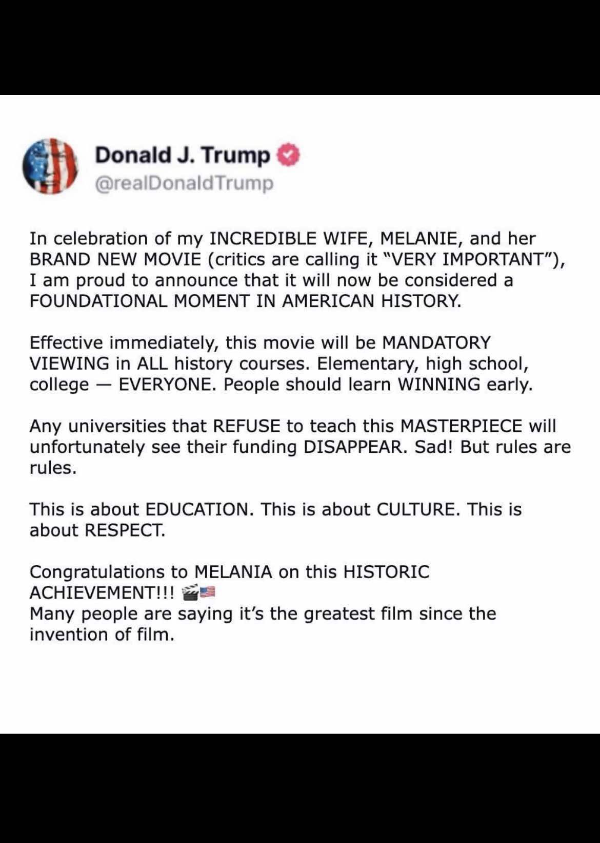 This as good as one of my Trump satire... - Karl E. Rominger | Facebook
