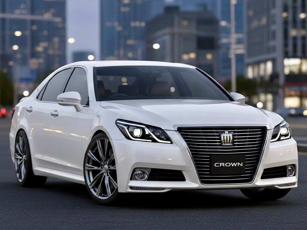 Toyota Crown - 2010s redesign M TONOTA TOVOTA ভ ふかいを CROWN ZOr