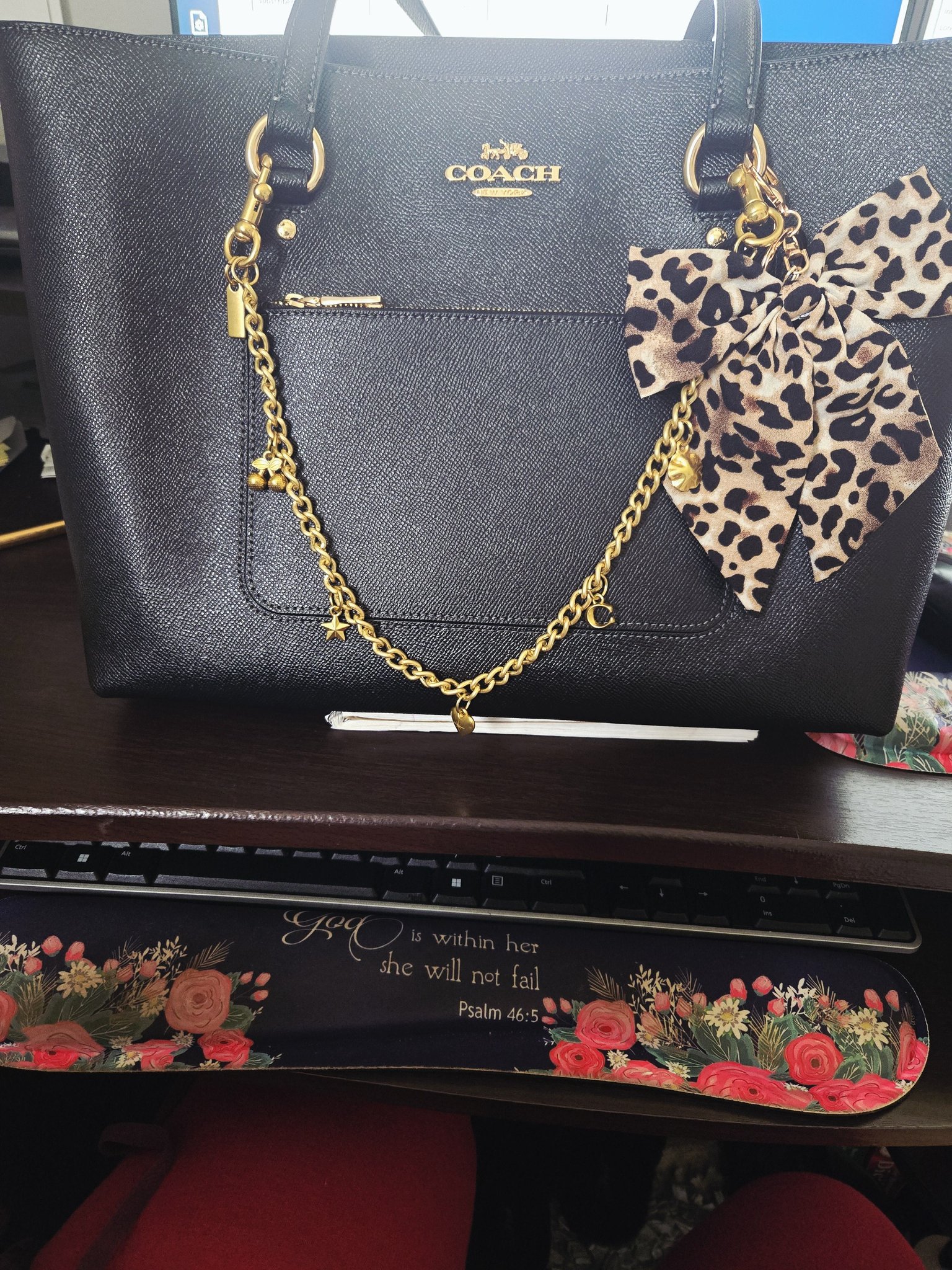 Decorating my first Coach purse