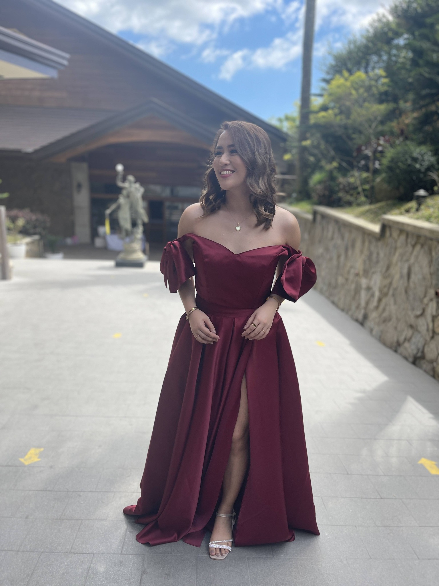 Where to find burgundy bridesmaid dresses in Philippines?