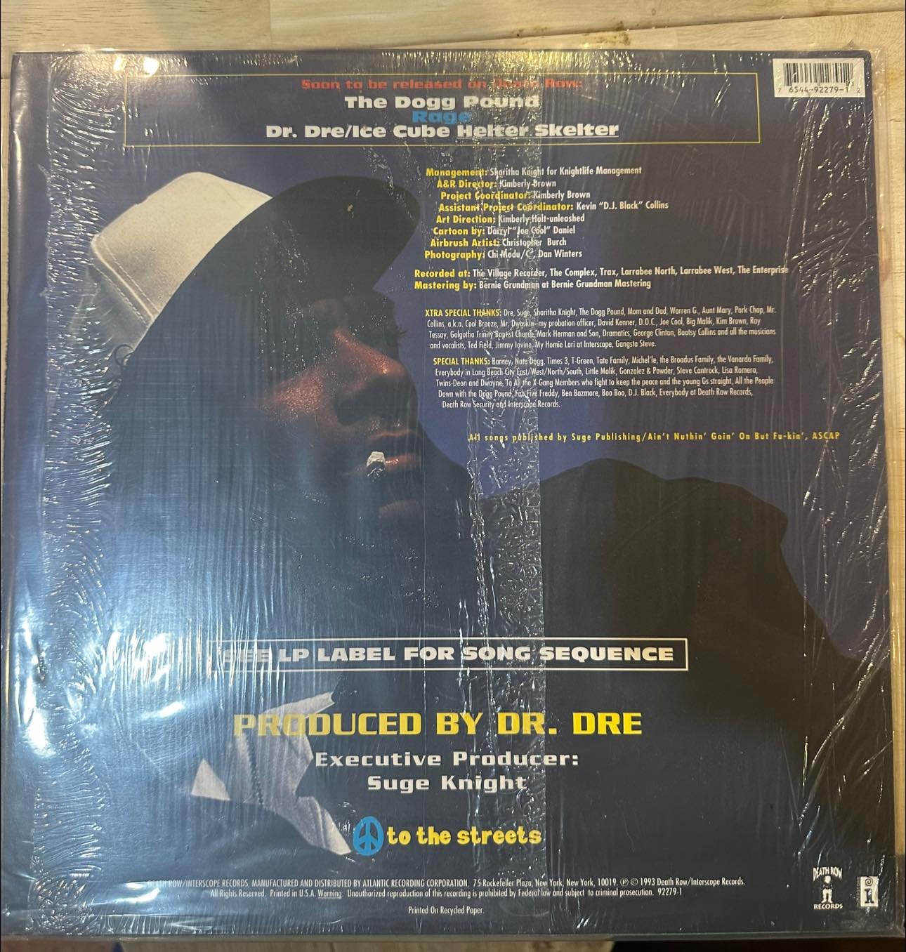 Snoop Dogg's Doggystyle original 1993 US press vinyl