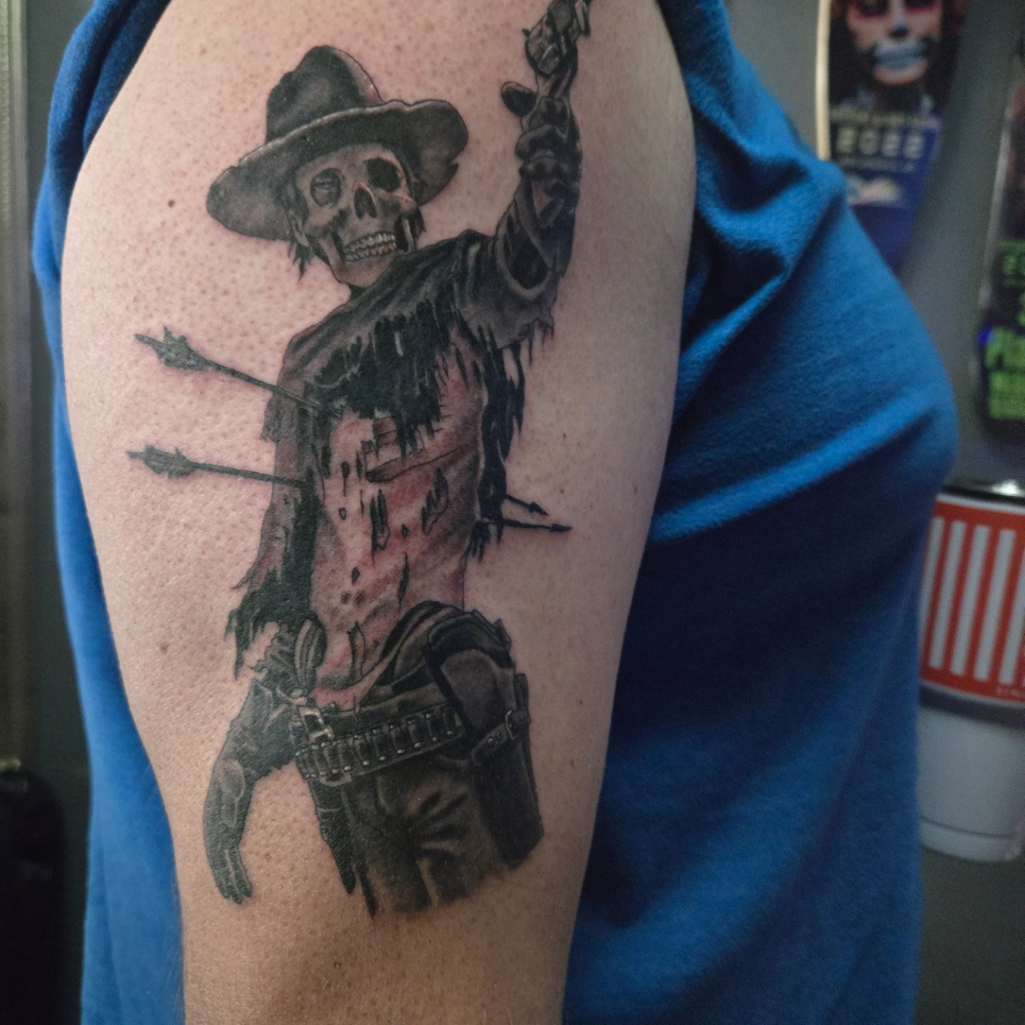 Sean Green is now taking appointments at Cross Timber Tattoo 2535