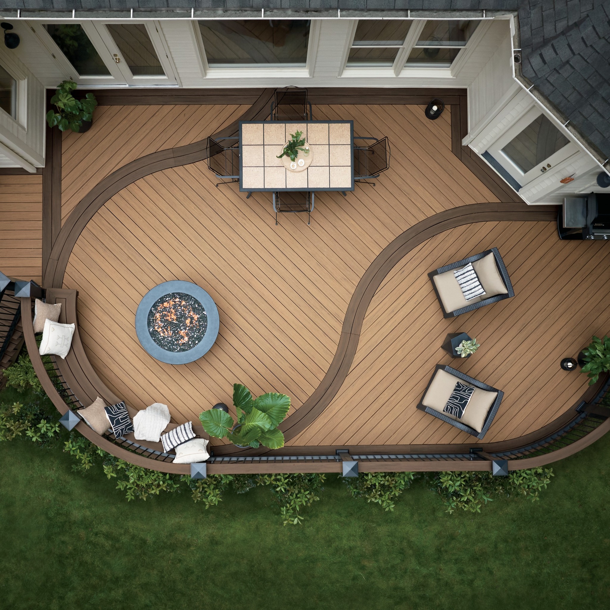 TimberTech - When you combine complementary colors on your deck, you ...