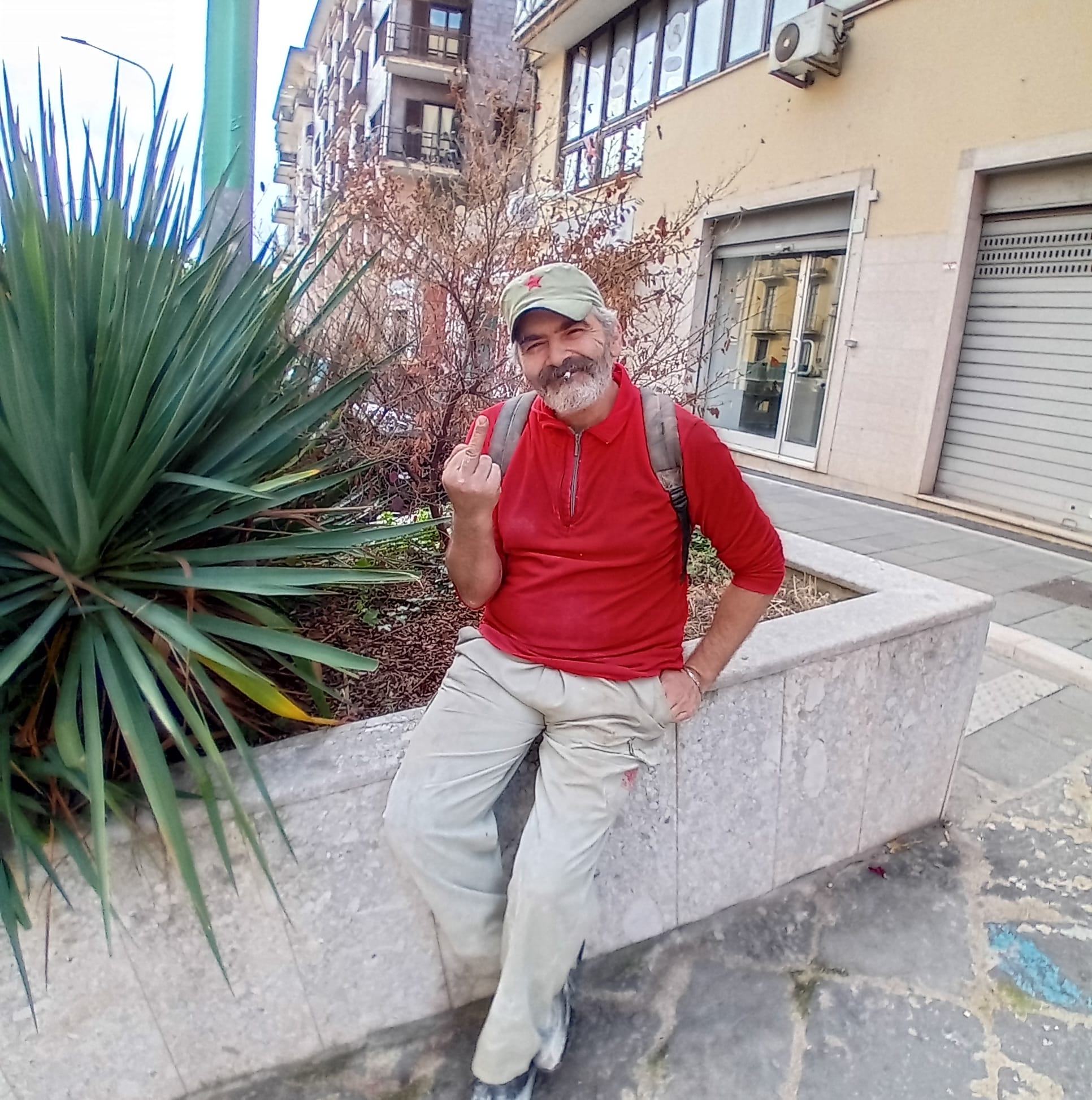 I capelli i capelli io e mio padre stessa capo ....stessa testa ...