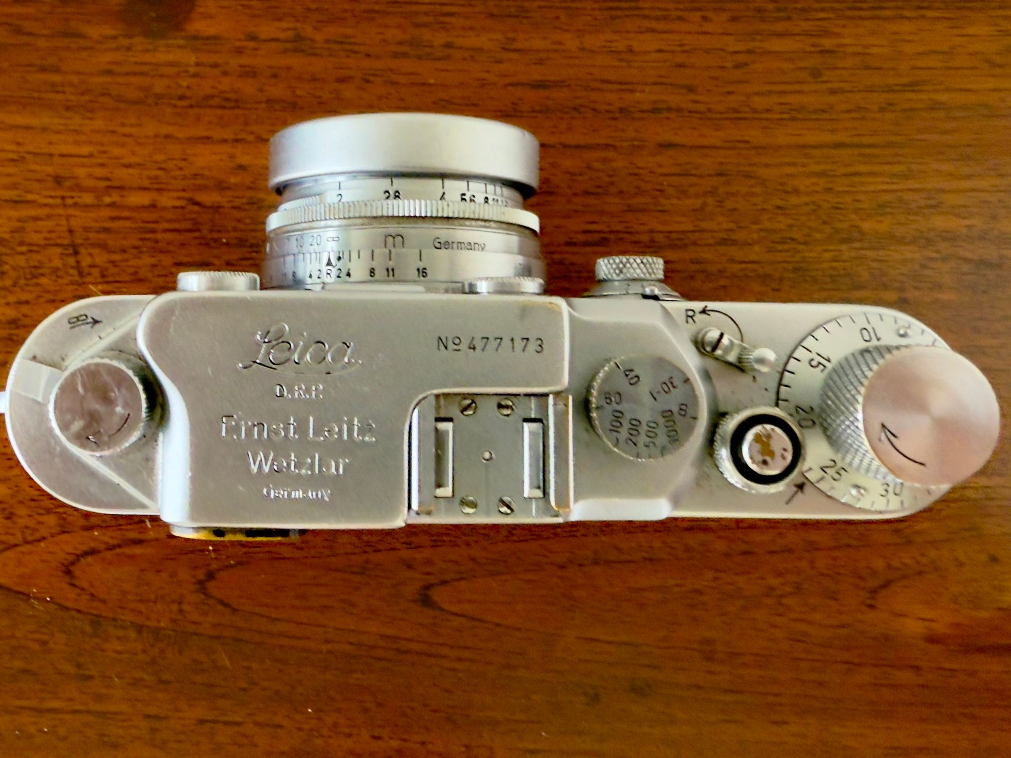 1949 Leica IIIC with Summitar 5cm f2 lens needs CLA