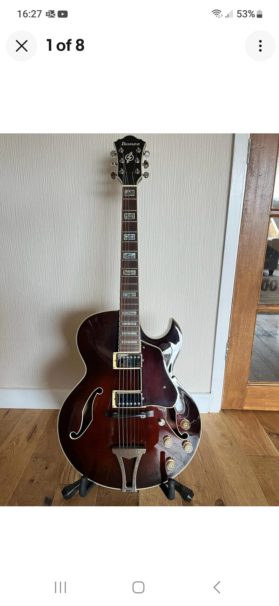 Ibanez AK85 Artcore 2005
